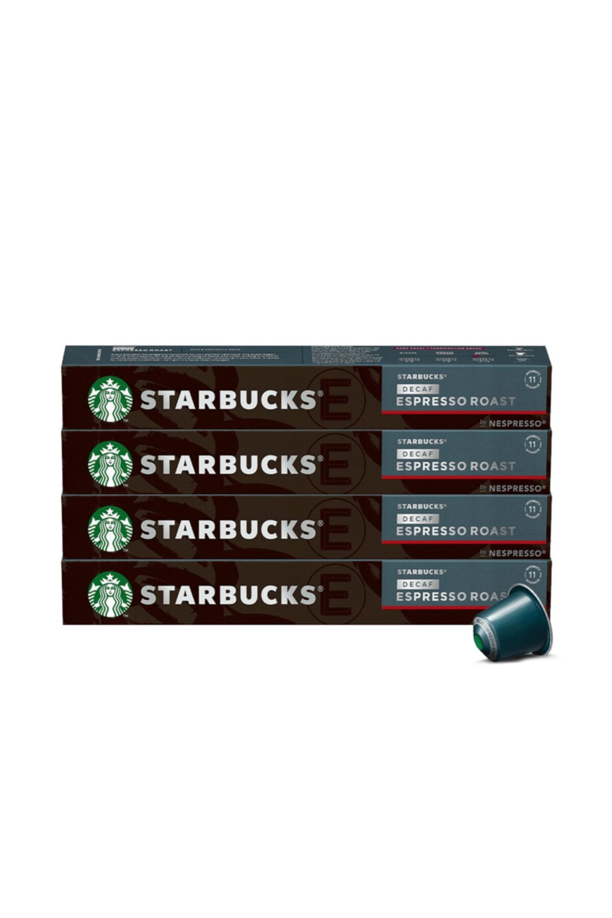 Starbucks Düvenci Toptan Decaf Espresso Roast Kapsül Kahve Paketi 4'Lü