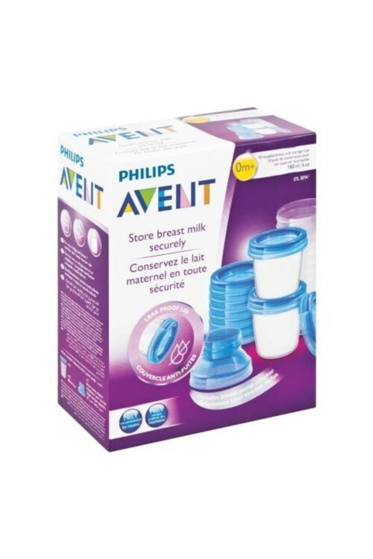 Philips Avent Scf618/10 Anne Sütü Saklama Kapları 180 Ml