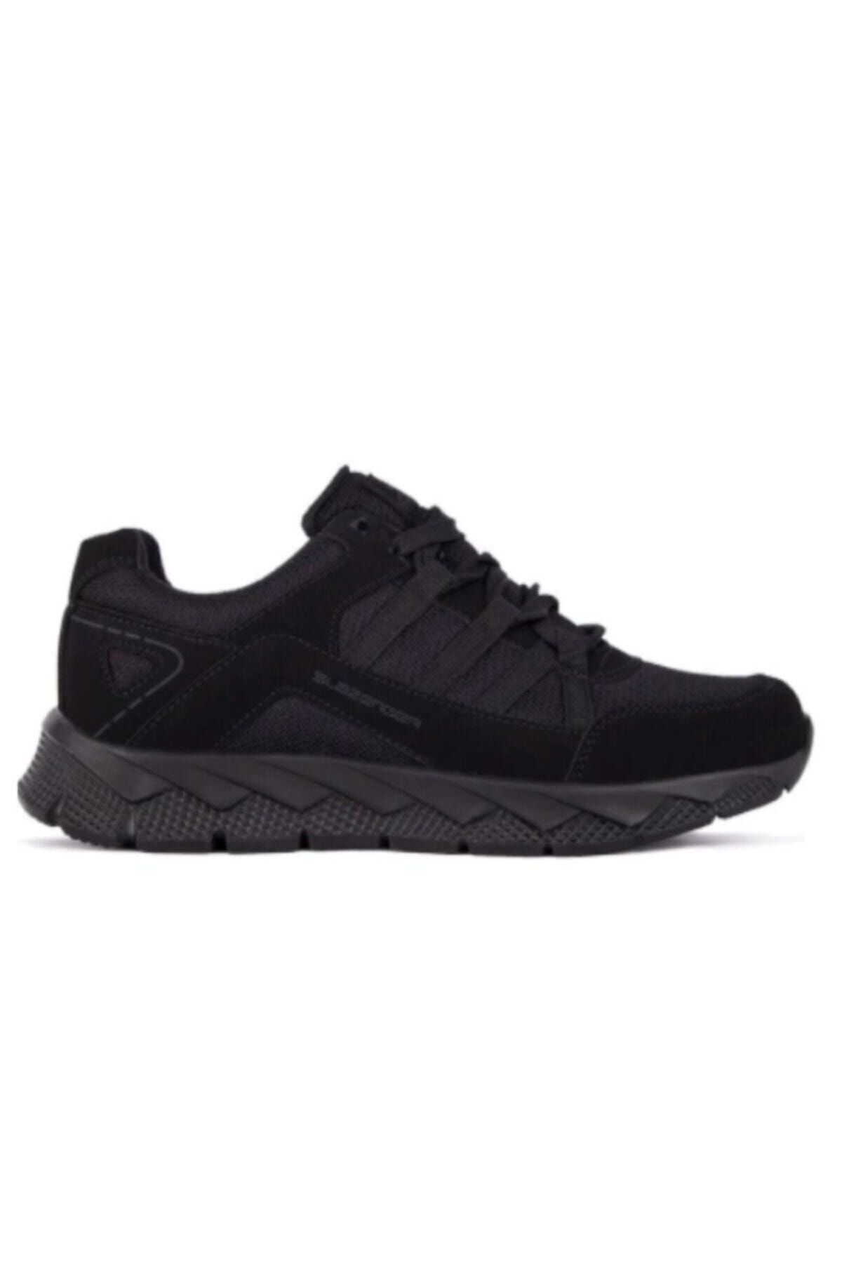 Slazenger Kobra Sneaker Unisex Ayakkabı Siyah / Siyah Sa11re049