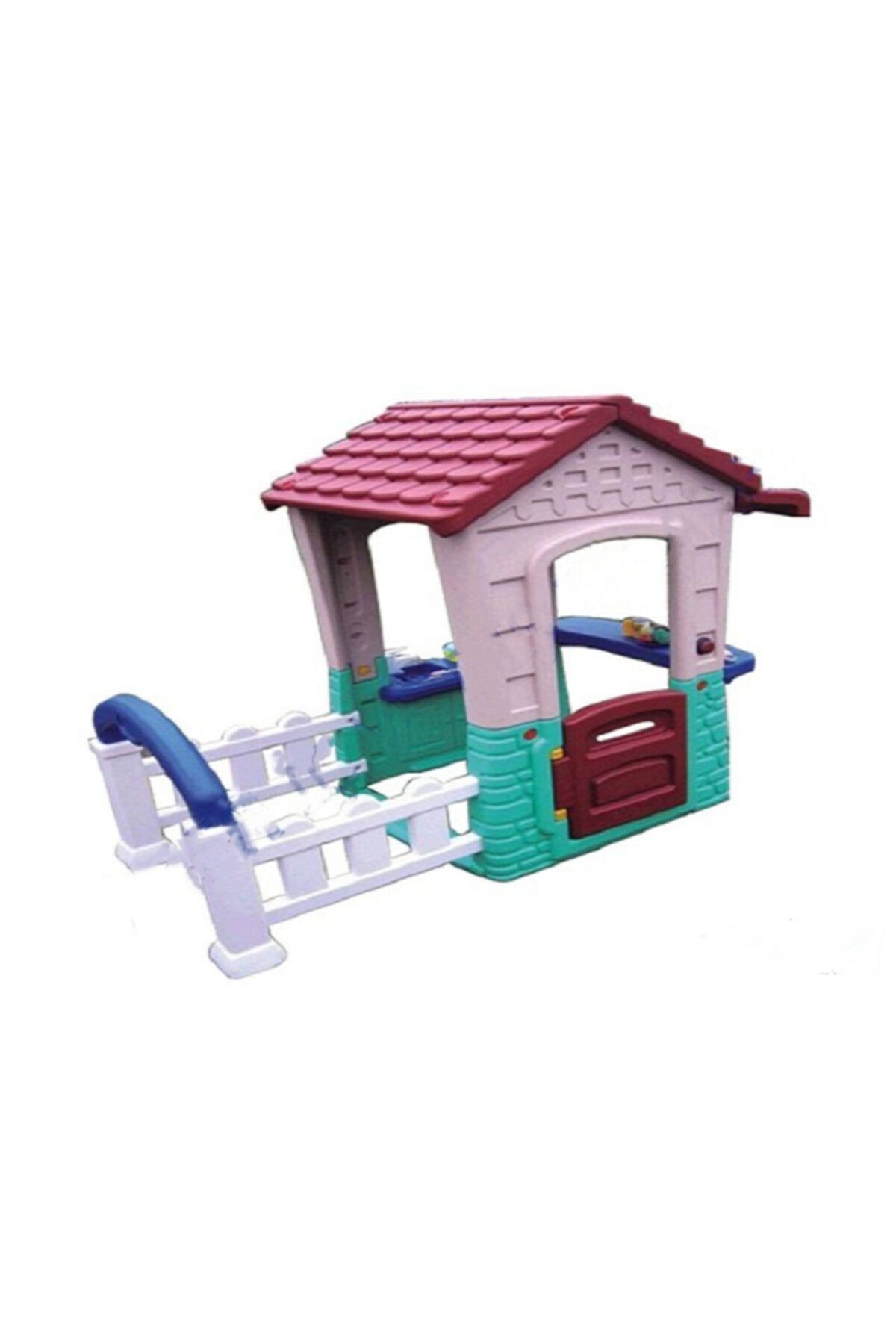 OSERSHOP Şirin Bahçeli Evim Oyun Evi Plastik Çocuk Oyun Evi En Güzel Oyun Evi Modelleri Ve Fiyatları