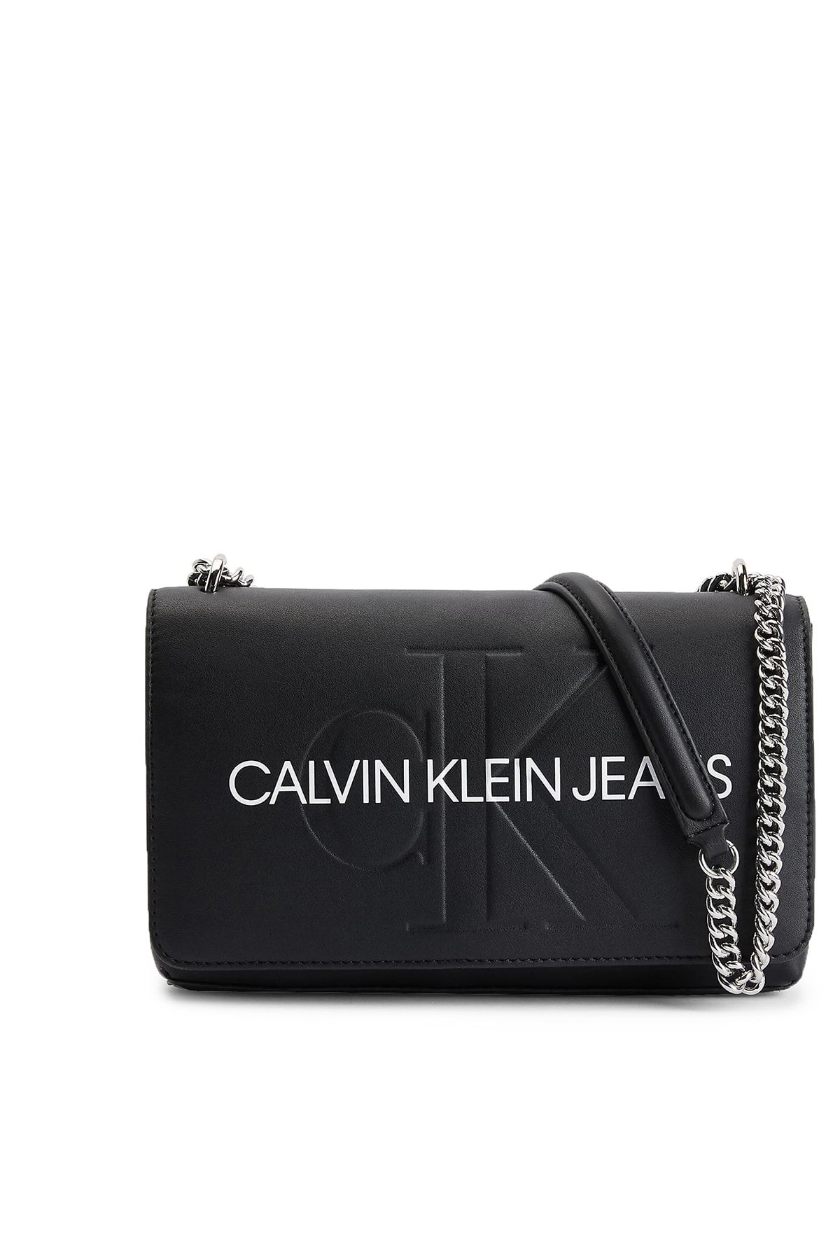 Calvin Klein Marka Logolu Zincir Detaylı Ayarlanabilir Askılı Çanta Kadın Çanta K60k607463 Bds