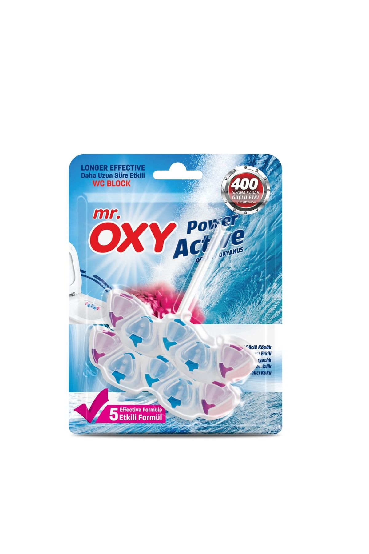 Oxy Okyanus Kokulu Wc Blok 2'li 50 gr