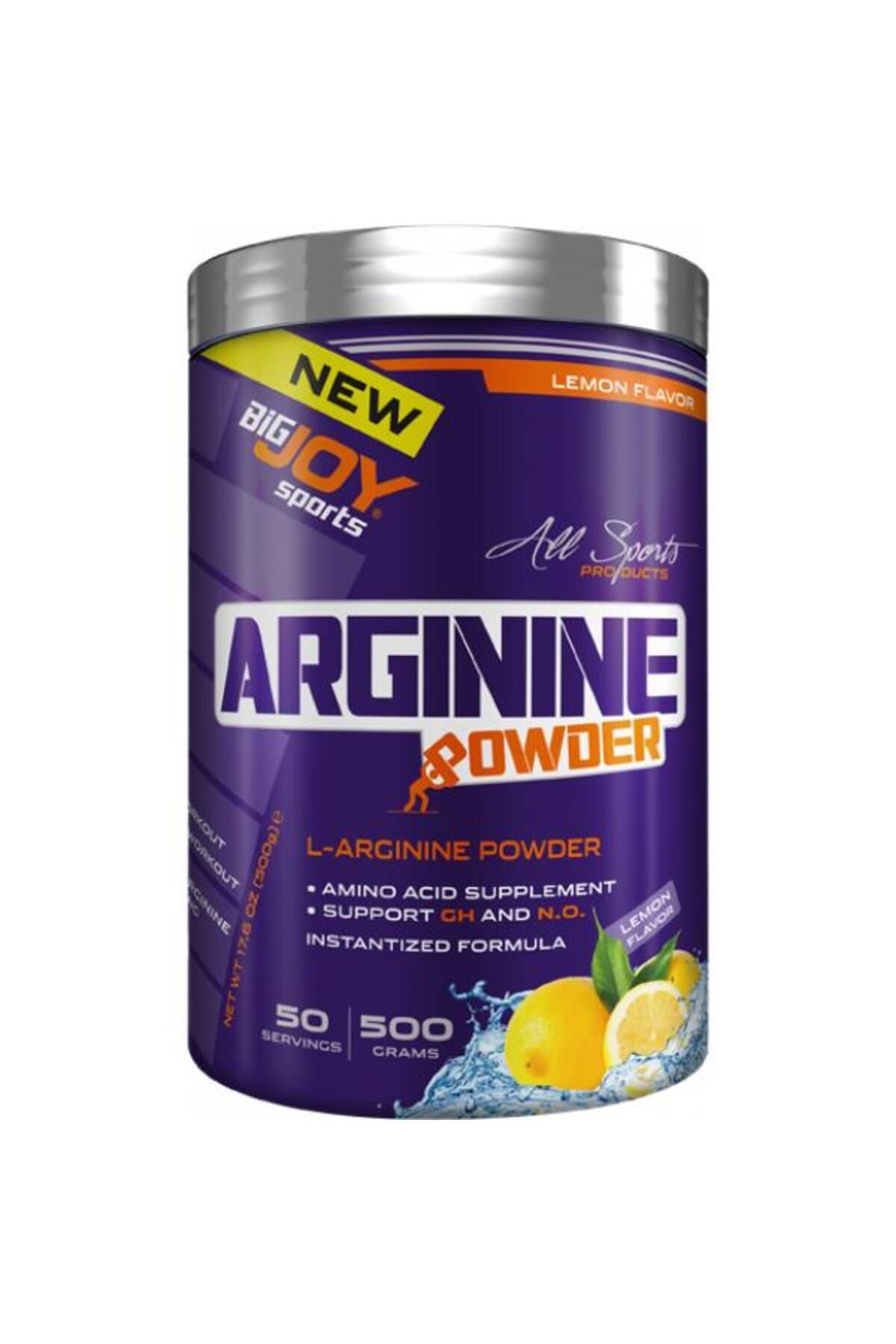 Bigjoy Sports Arginine Powder L-arginine Amino Asit Limon Aroma 500g