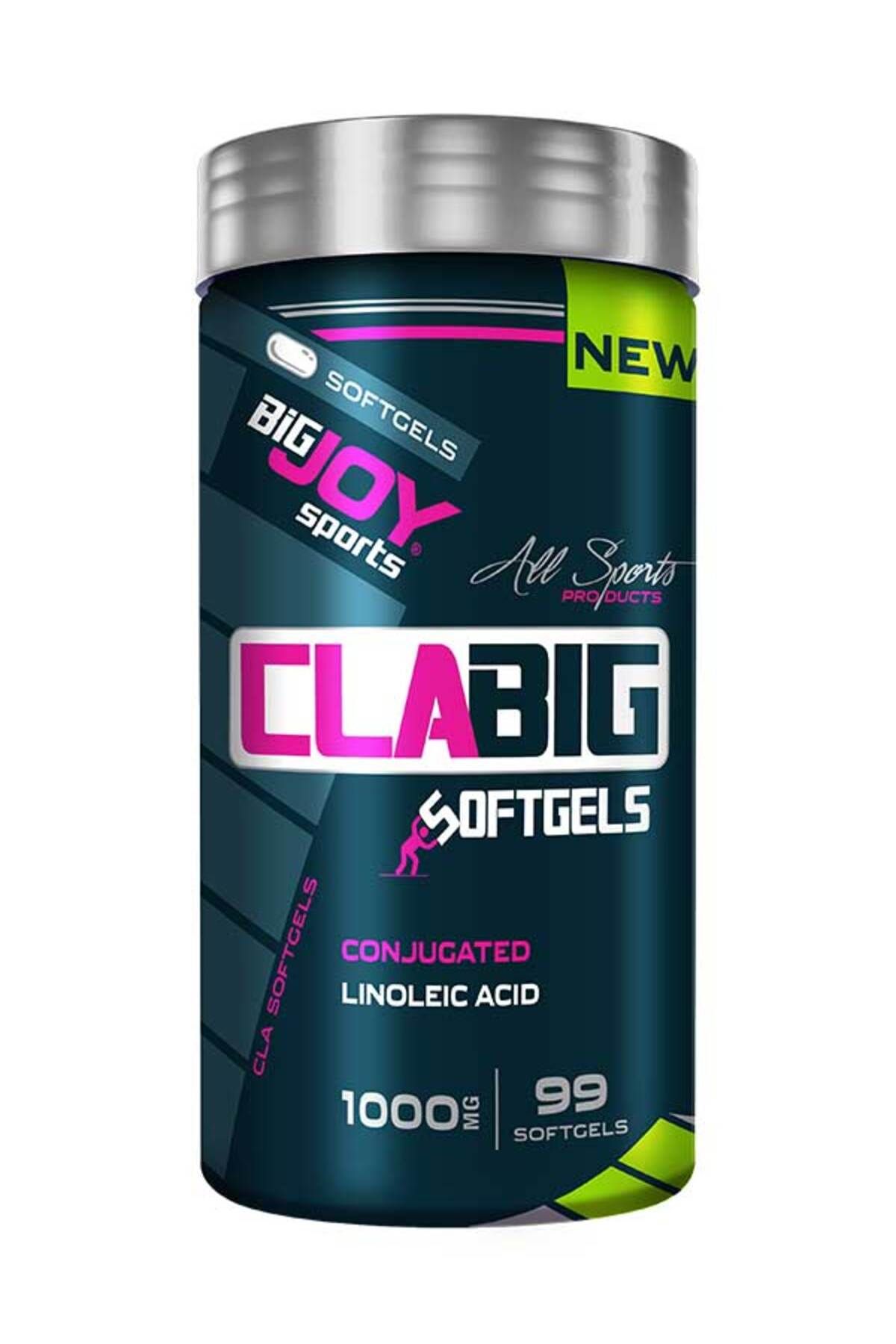 Bigjoy Sports Clabig 1000 Mg 99 Kapsül Aspir Yağı Konjuge Linoleik Asit