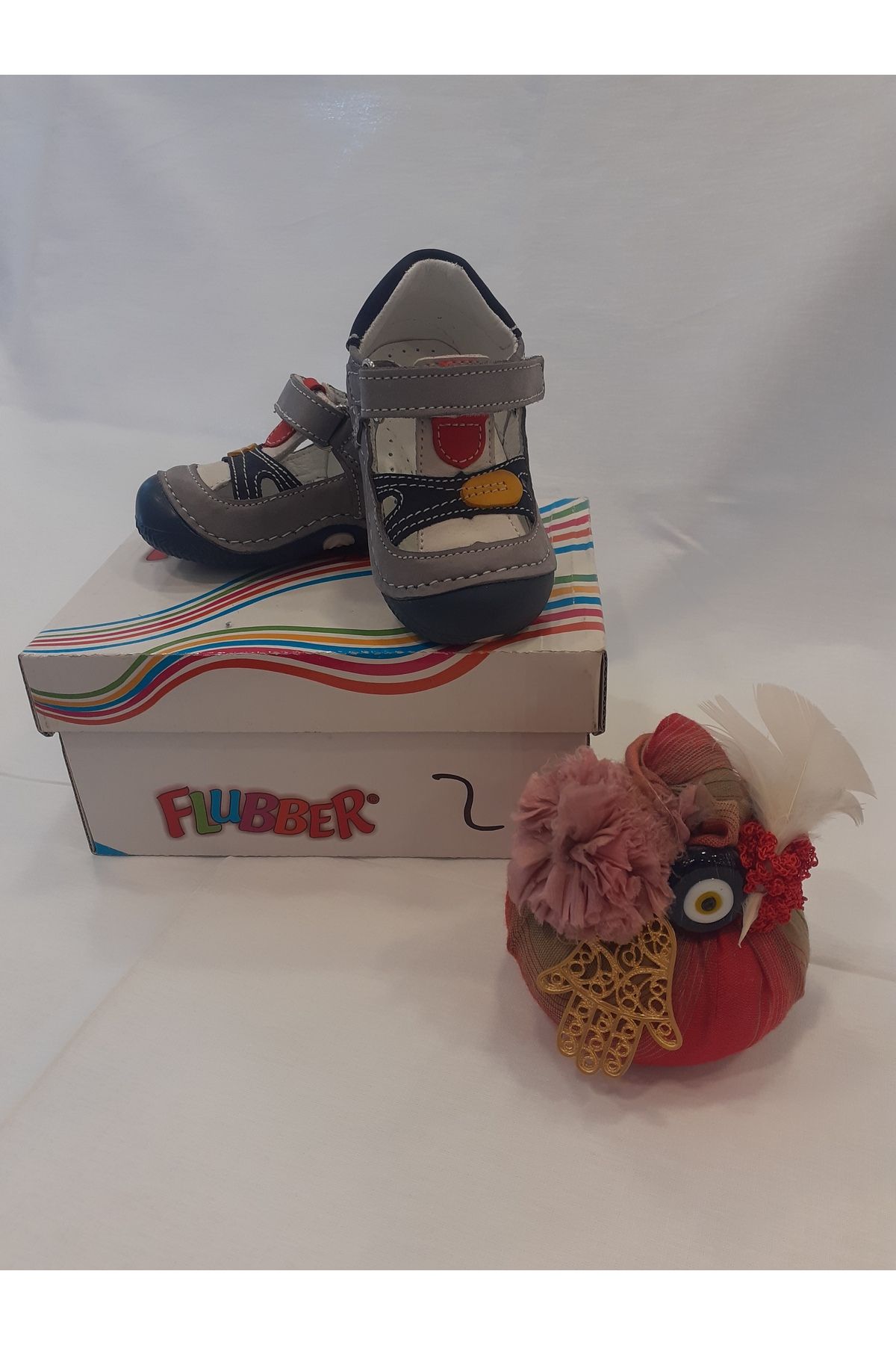 Flubber GRİ ortopedik ilk adım ayakkabı