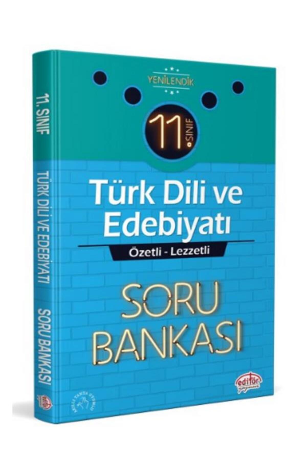 Editör Yayınevi Editör 11. Sınıf Türk Dili Ve Edebiyatı Özetli Lezzetli Soru Bankası