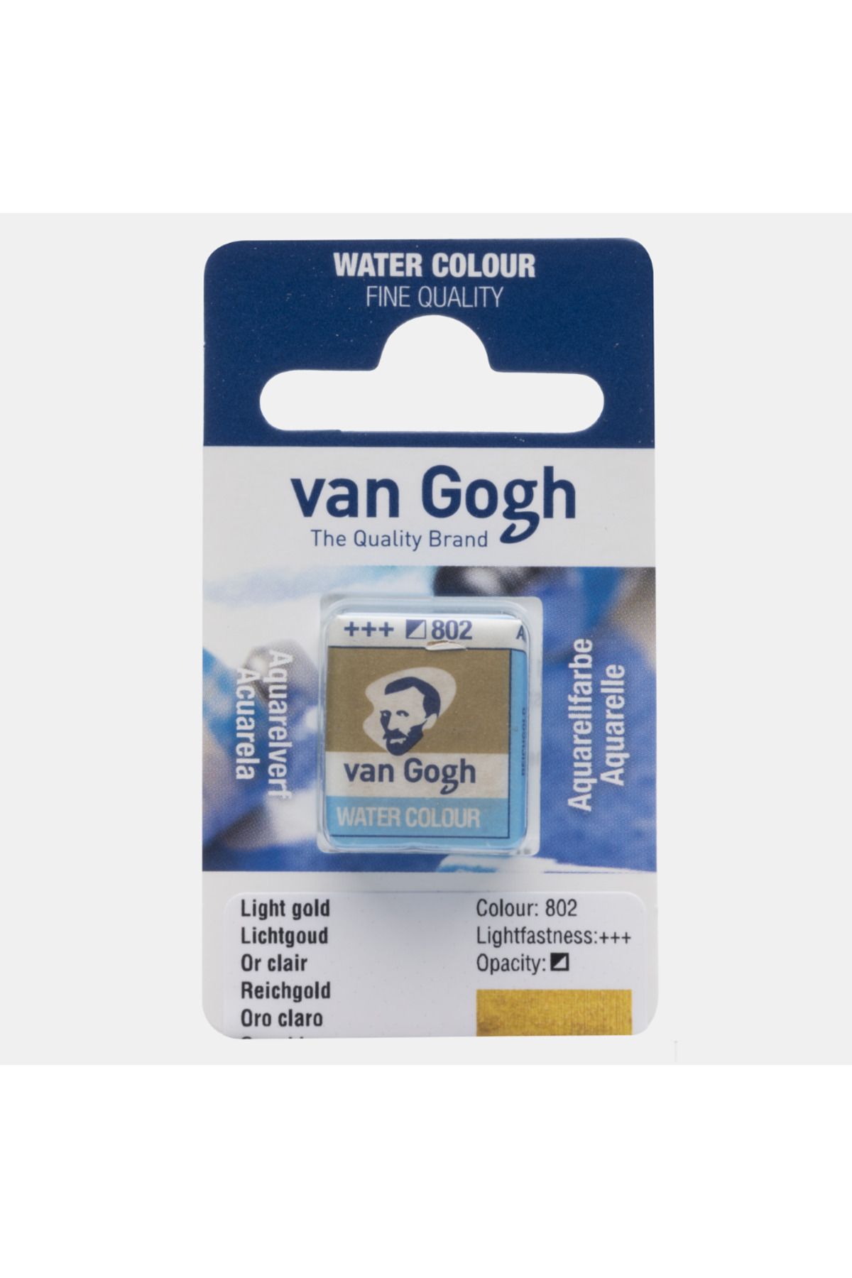 Van Gogh Gwc Suluboya Tablet Lıght Gold 802
