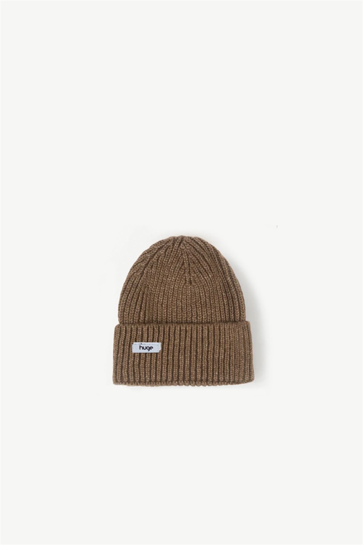 Huge Element Huge Beanie Small Tag Brown