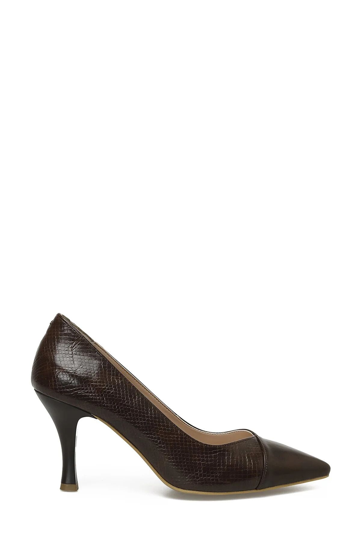 Polaris 322043.Z 3PR Kahverengi Kadın Topuklu Ayakkabı