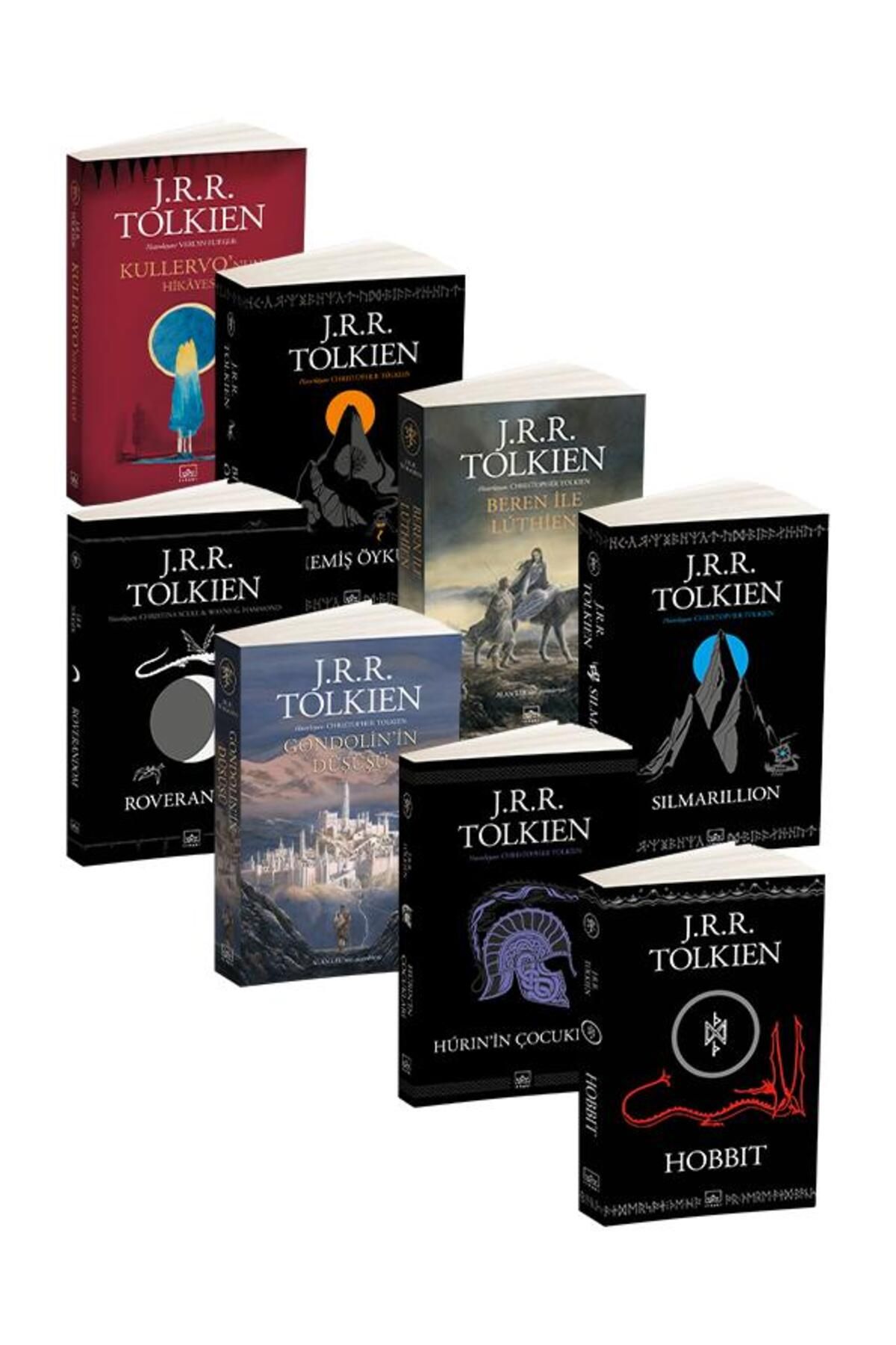 İthaki Yayınları J.R.R. Tolkien 8 Kitap Takım