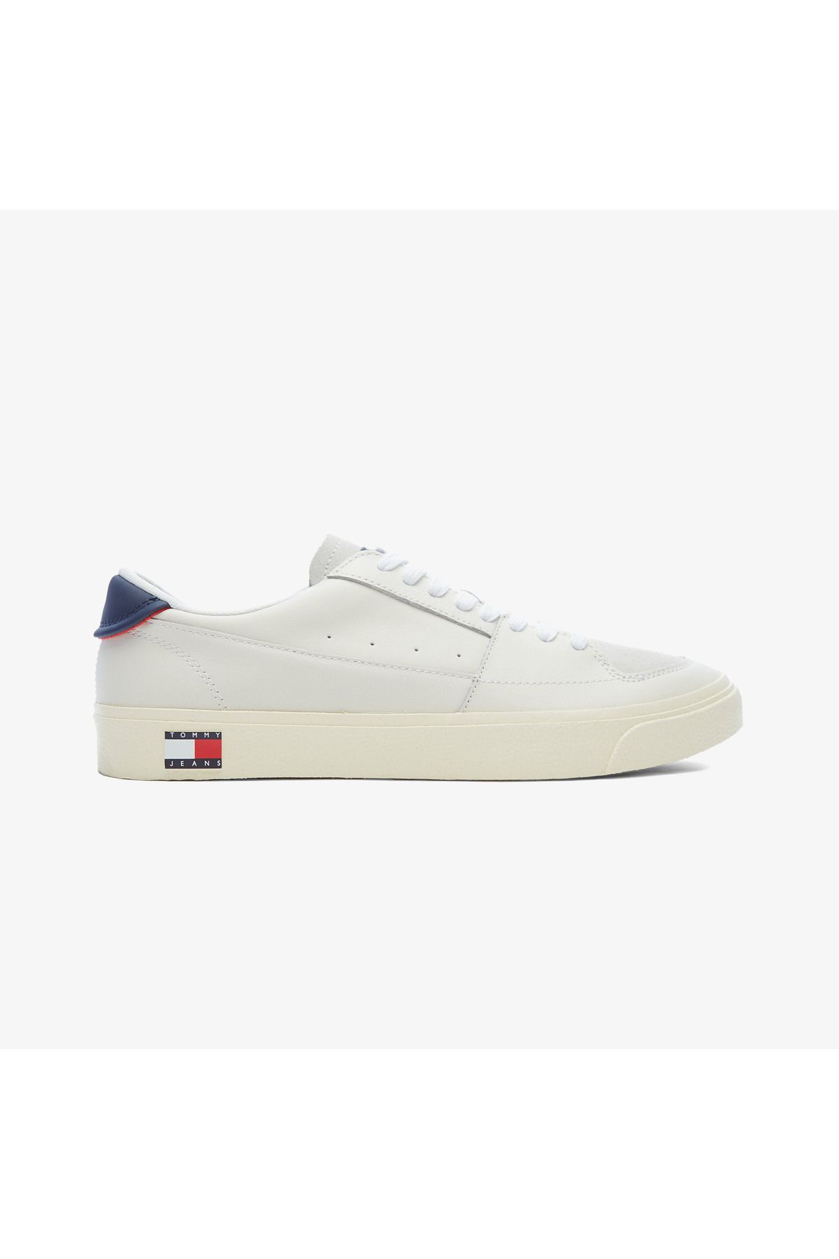 Tommy Hilfiger Vulcanized Essential Erkek Beyaz Spor Ayakkabı