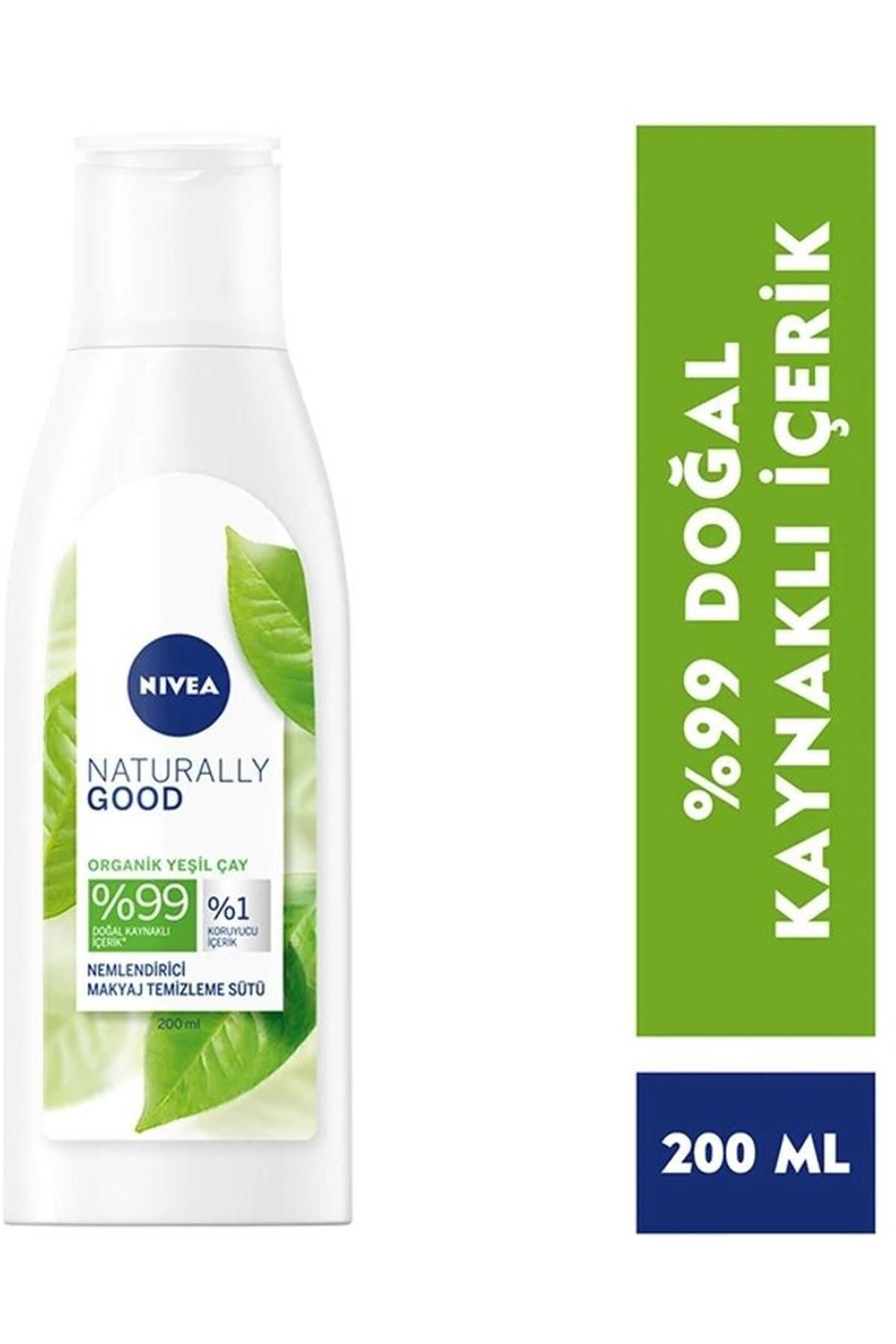 NIVEA Nıvea Organik Yeşilçay Özlü Makyaj Temizleme Sütü 200 Ml