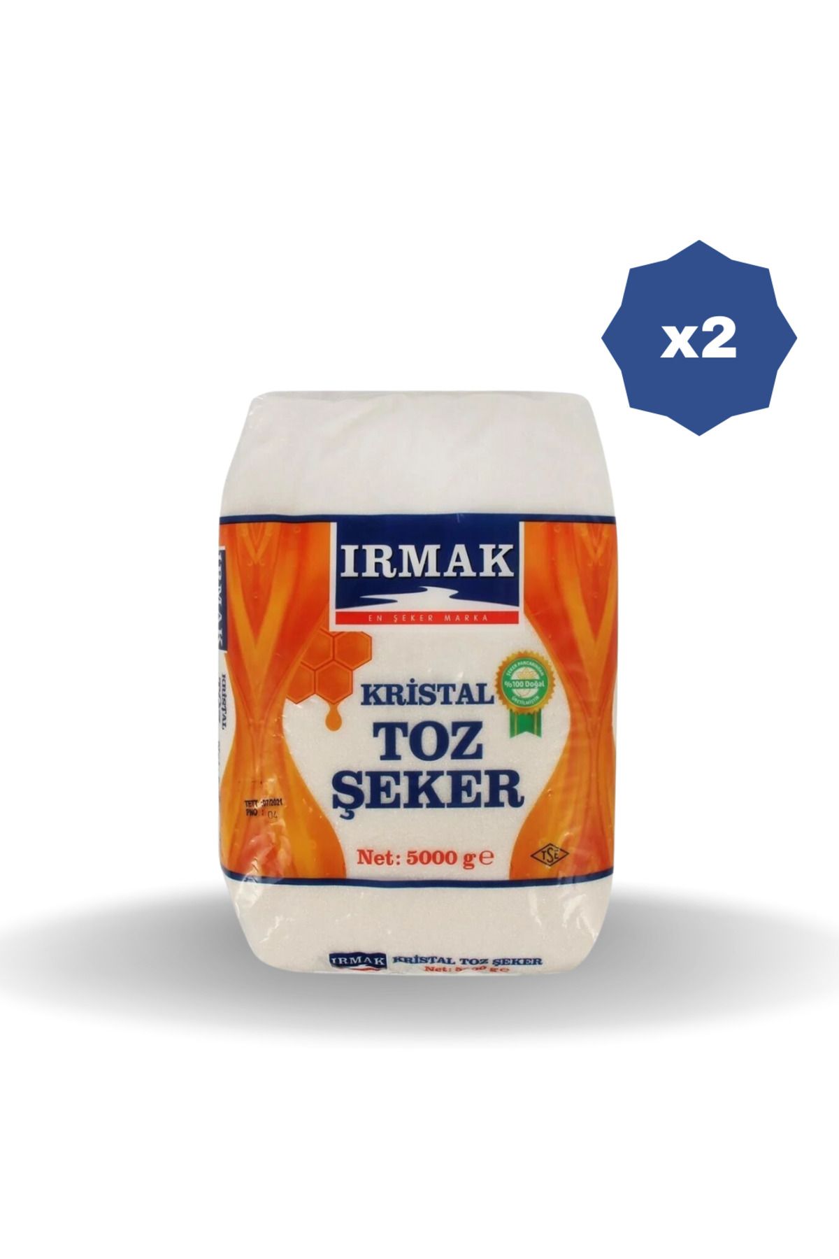 Irmak KRİSTAL TOZ ŞEKER 5 KG X 2 ADET