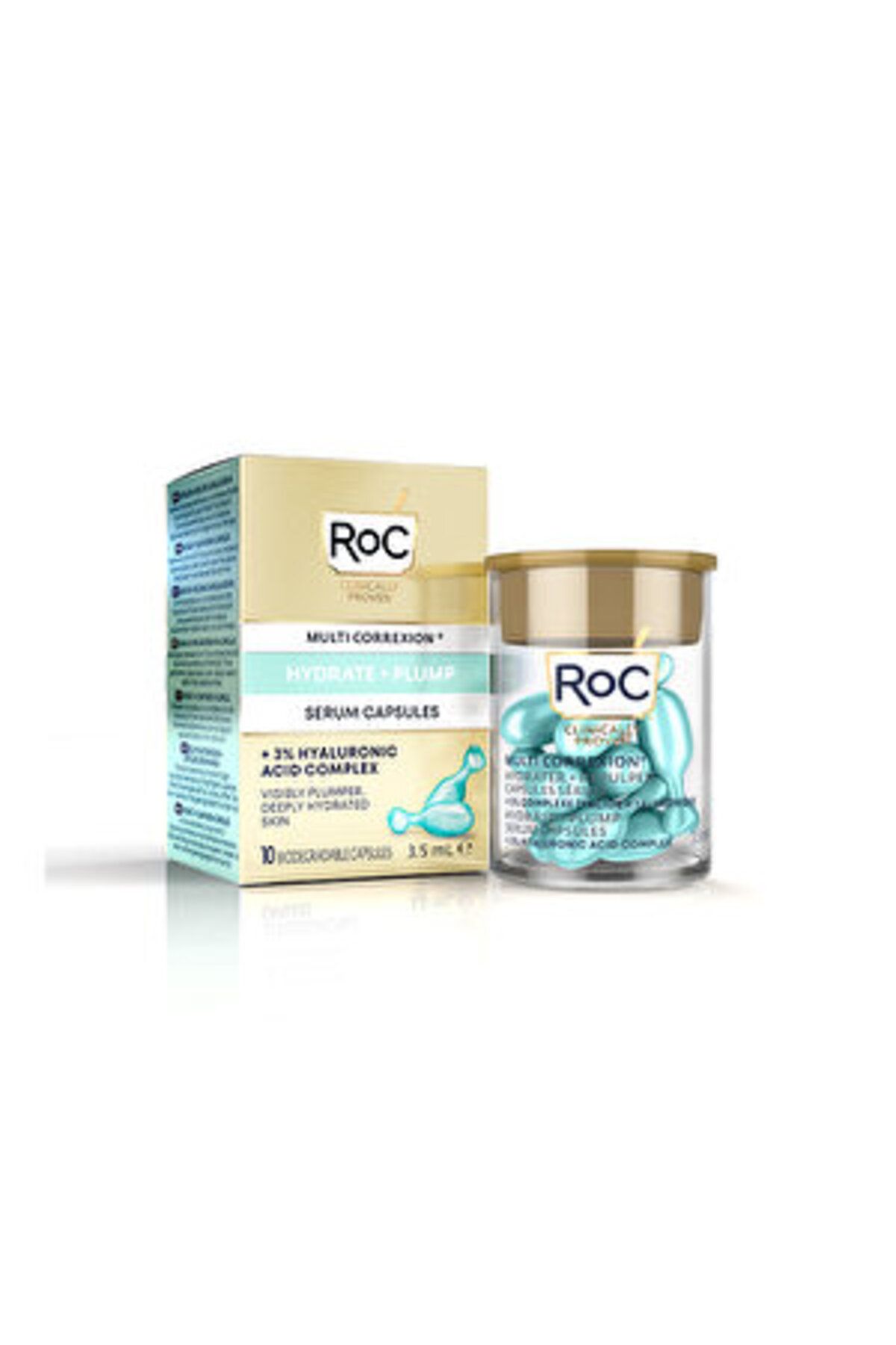 Roc ( 3 ADET ) Roc Multi Correxion Nem ve Canlılık Veren Kapsül Serum 10 Adet