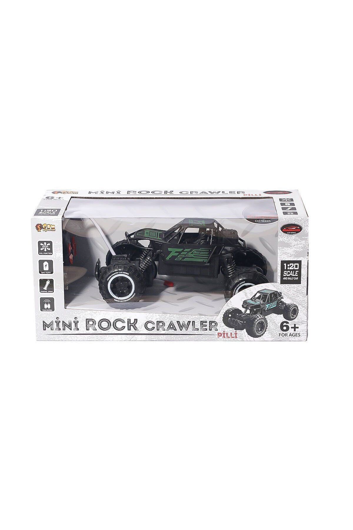 Can Oyuncak Yayınları CN917 Kumandalı Pilli Mini Rock Crawler -Can