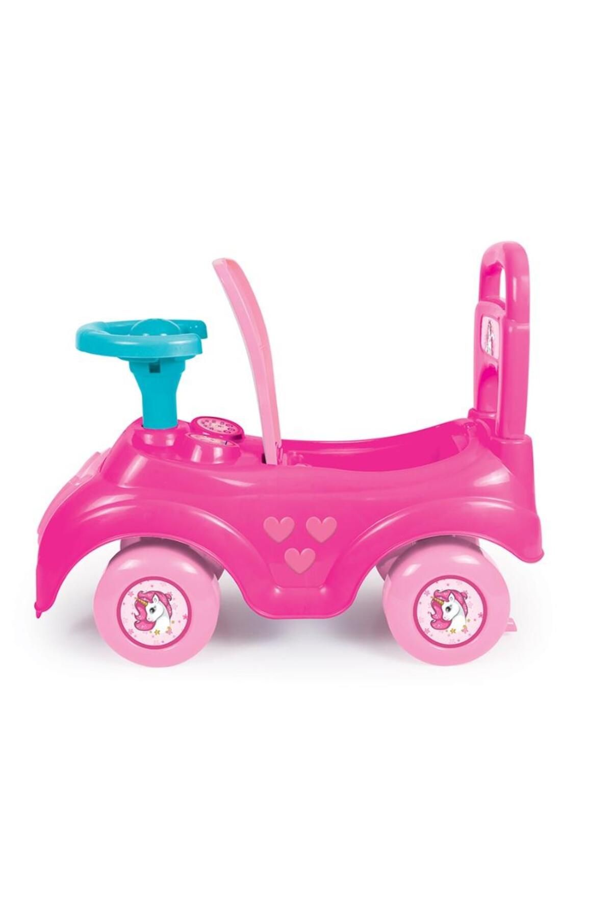 Dolu 2522 Unicorn Bingit Pedalsız Araba Kız Çocuk Ilk Arabam Pembe