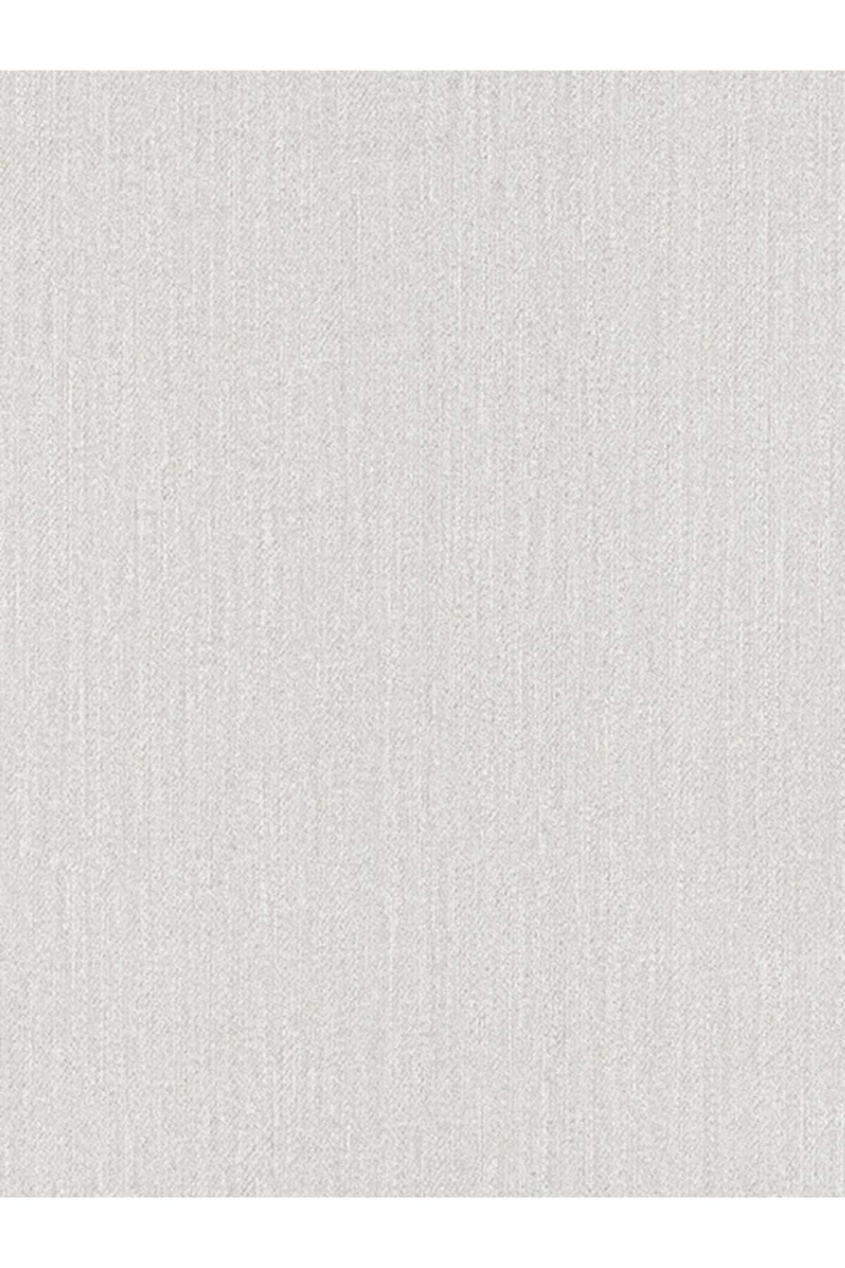 Decowall Düz Desen Simli Beyaz Duvar Kağıdı 410-02 MAKİ DK