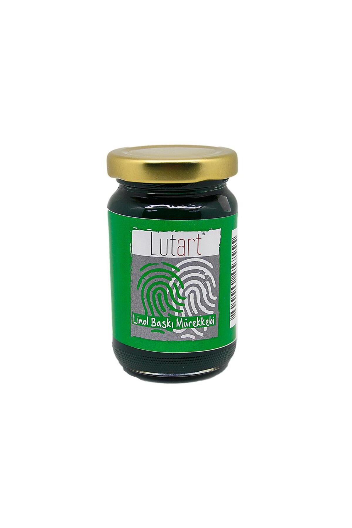 Lutart Yeşil 100ml Linol Baskı Mürekkebi