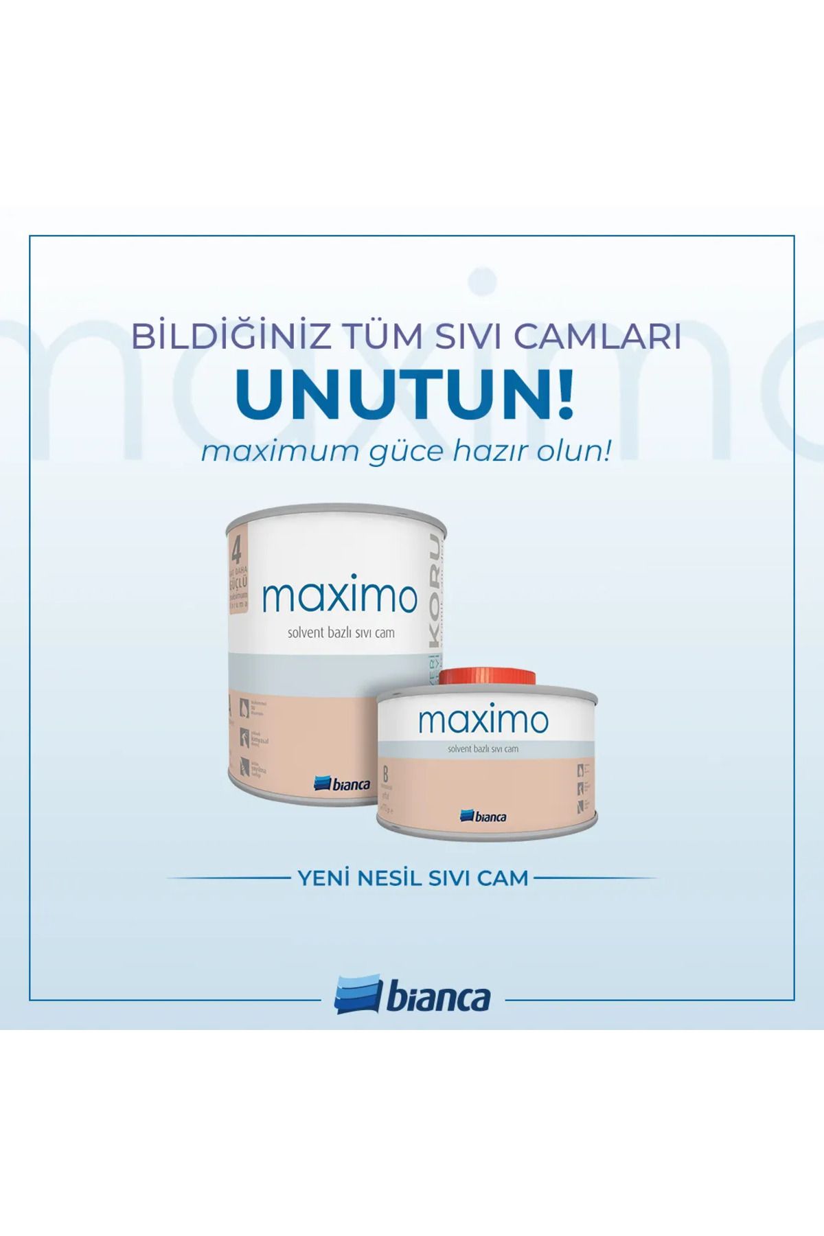 Bianca Maximo Sıvı Cam - Parlak