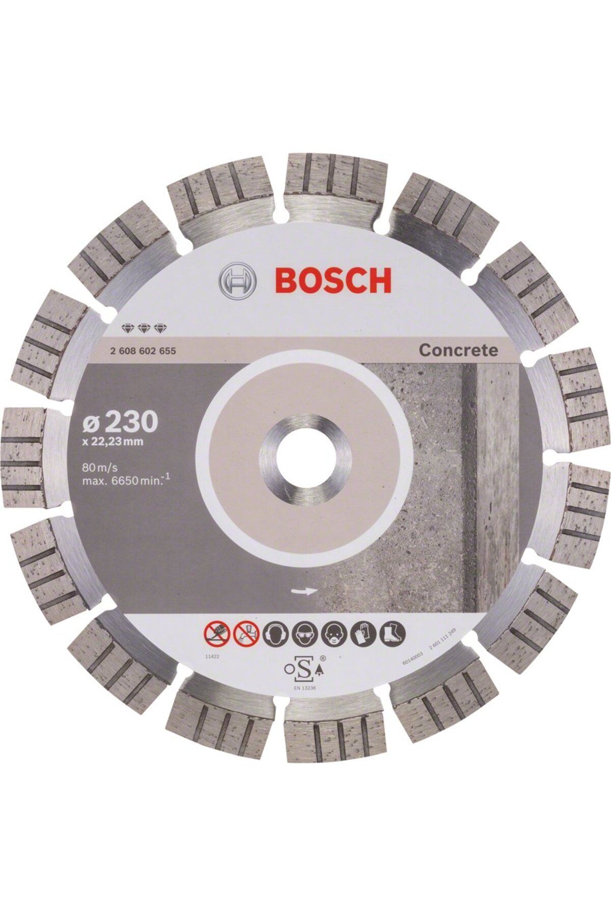 Bosch Elmas Kesme Disk BFConcrete 230*22,23mm