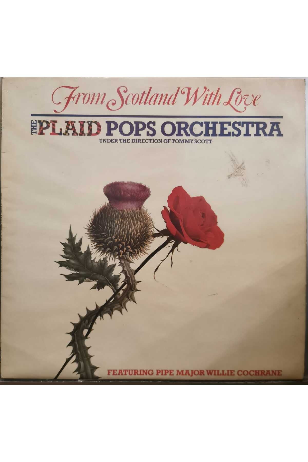 Vinylium Zone Plaid Pops Orchestra – From Scotland With Love Vinyl, LP, Album Plak