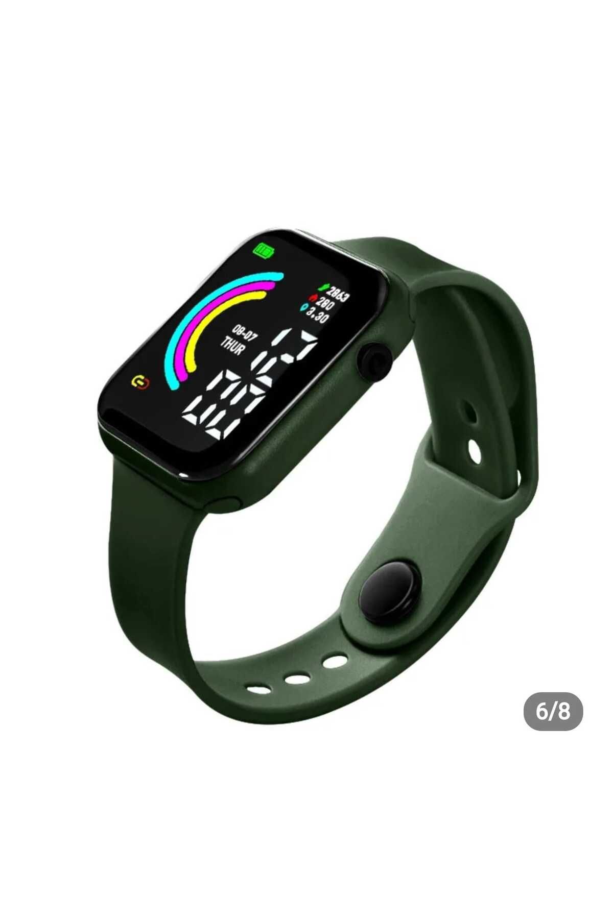 G-Sport POLO Yeşil Su Geçirmez Apple Watch Saat (AKILLI SAAT DEĞİLDİR)