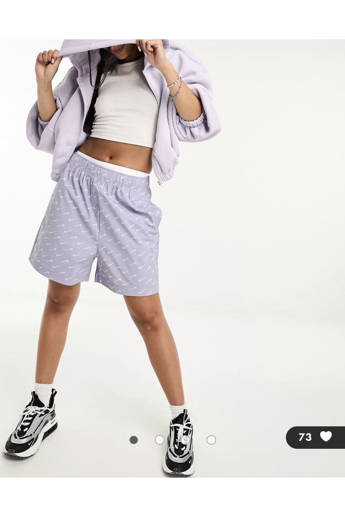 Nike Sportswear Everyday Modern Yüksek Belli Dokuma Kadın Şortu NDD SPORT