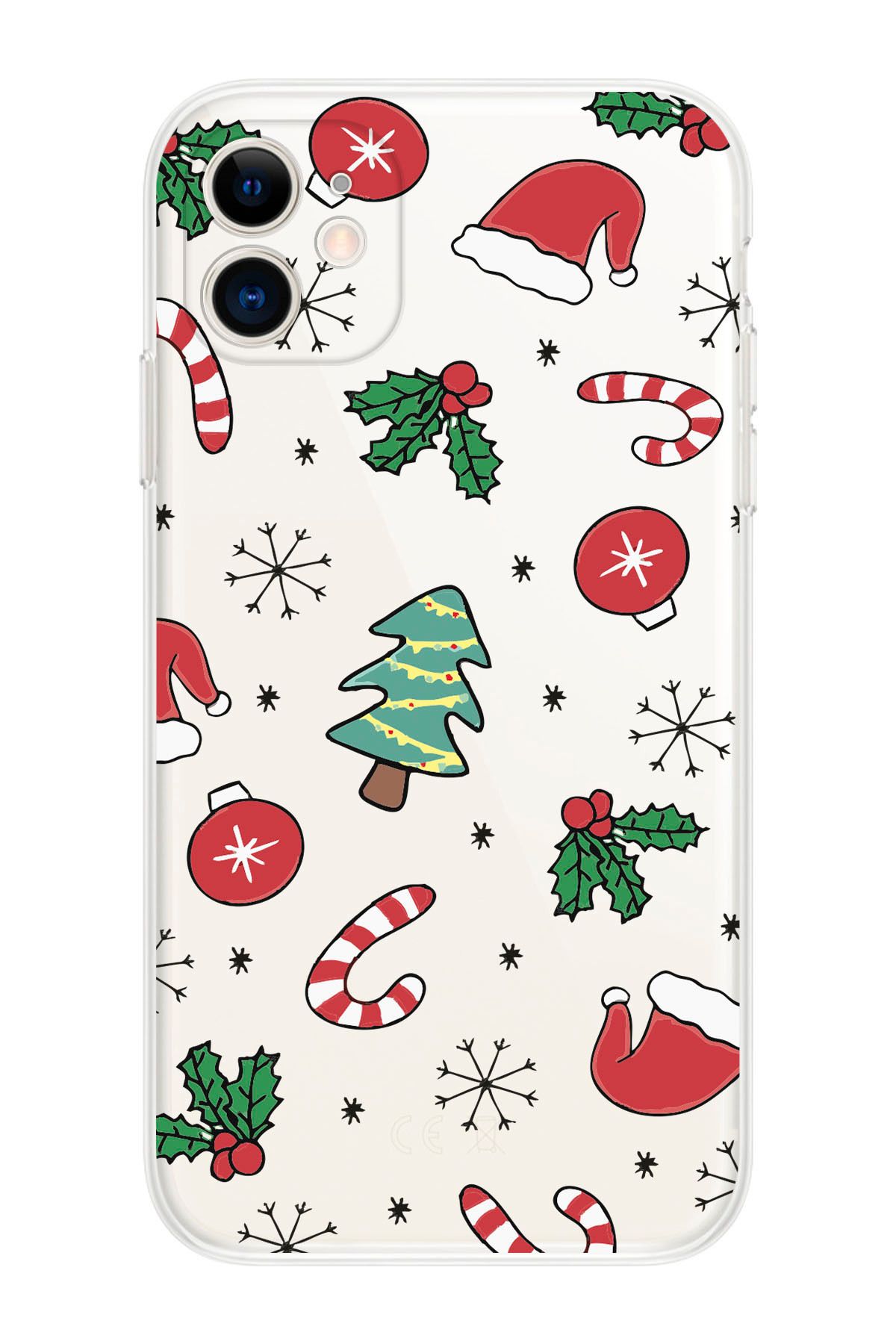 shoptocase Iphone 11 Uyumlu Yılbaşı Noel Hediyelik Telefon Kılıfı