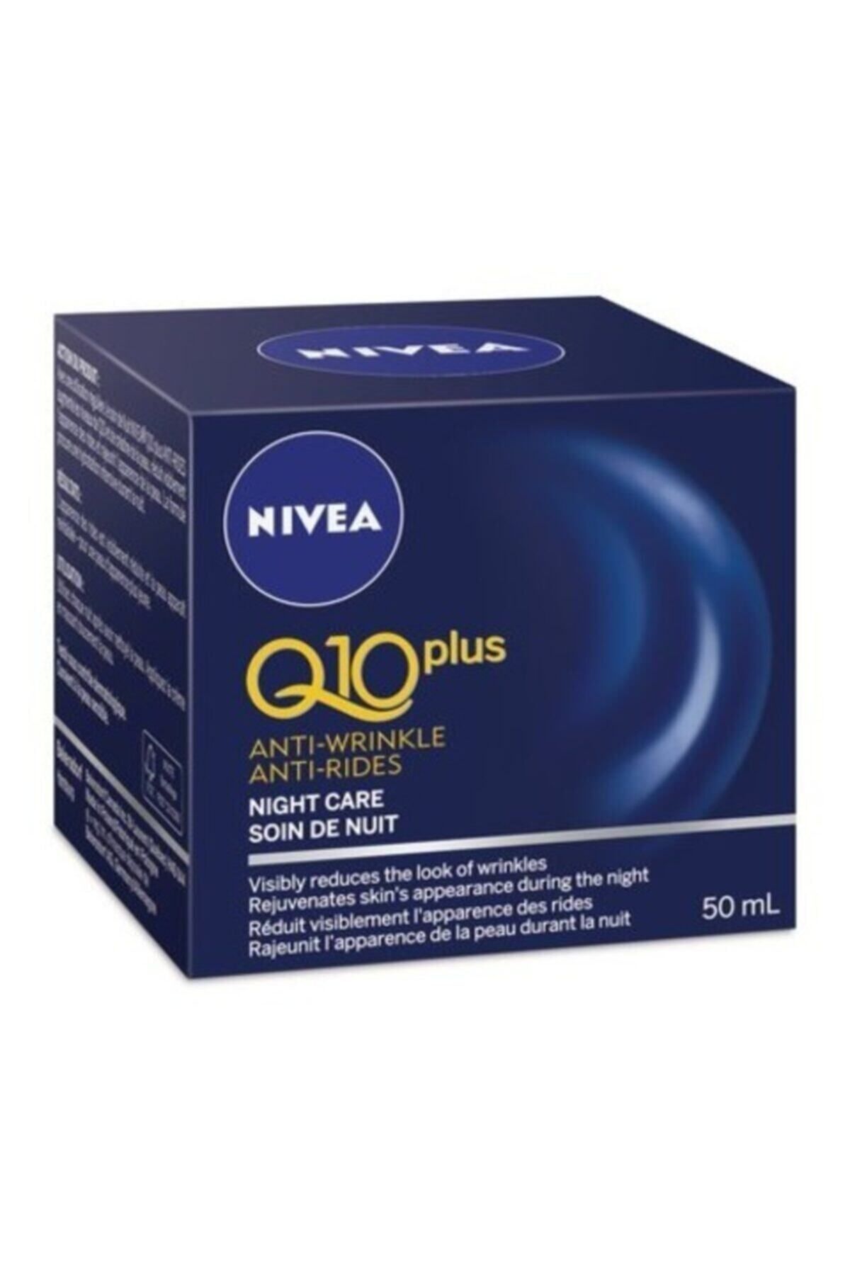 NIVEA Q10 Anti-Wrinkle Night Care Cream 50 Ml MehDem25