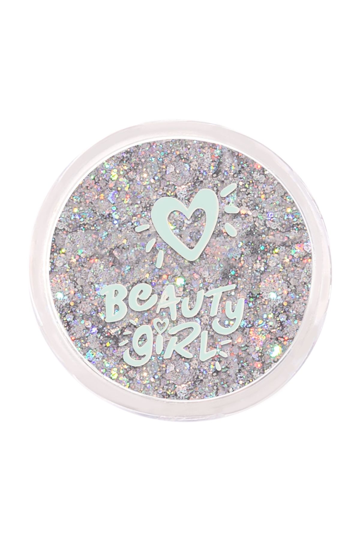 beauty girl Face &Body Glitter No:3 Silver Light 6gr