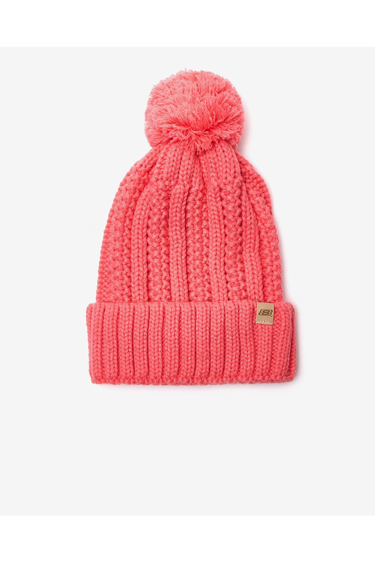 Skechers Headwear M Logo Beanie Erkek Pembe Bere S222483-611