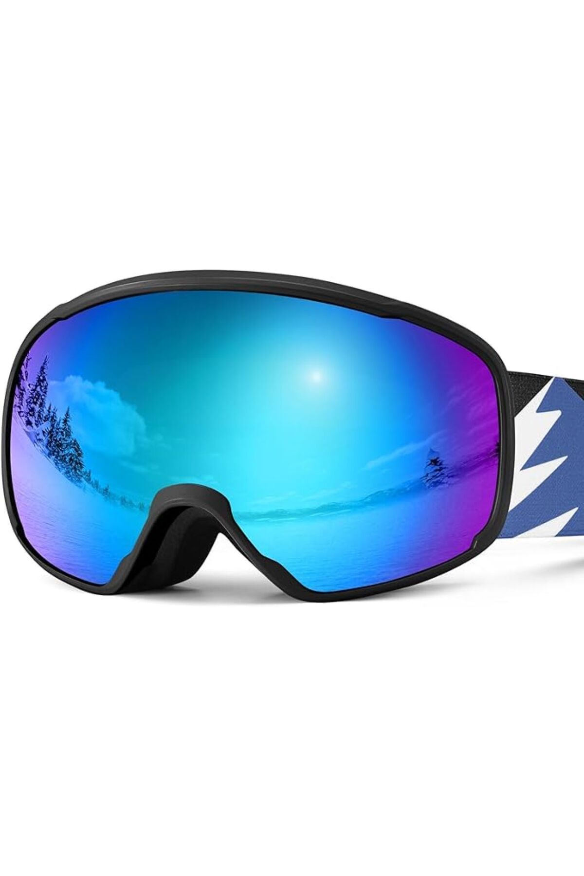 Odoland Çocuklar için UV Koruması ve Buğu Önleyici Lens OTG Kayak Gözlüğü