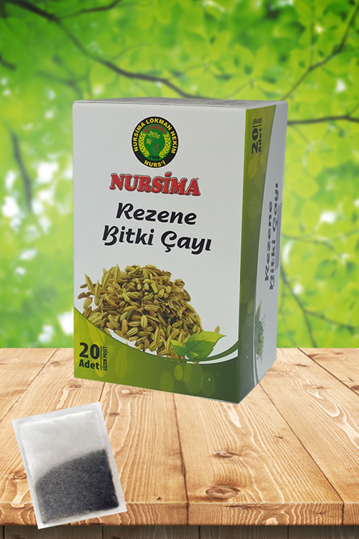 Nursima Rezene Bitki Çayı 20 'li Süzen Poşet