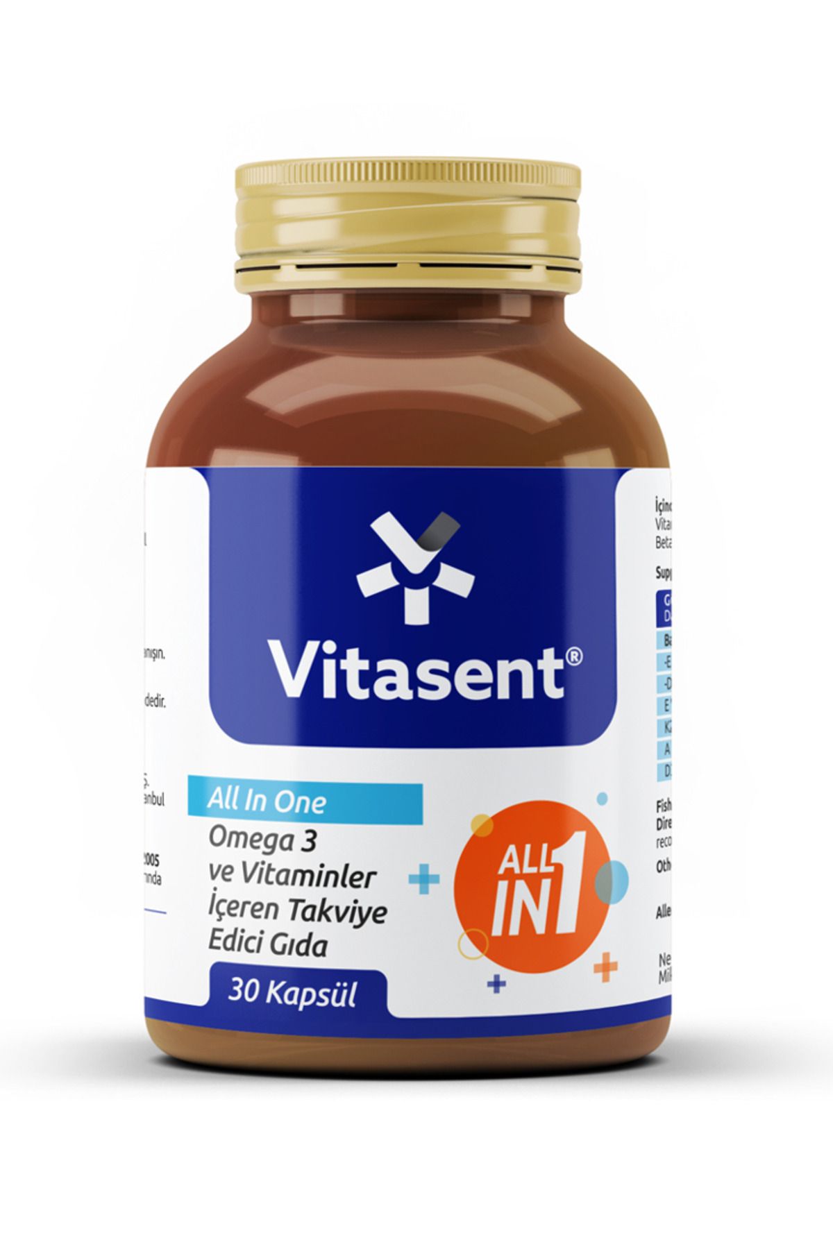 VİTASENT Vitasent All in One Omega 3 Multivitamin