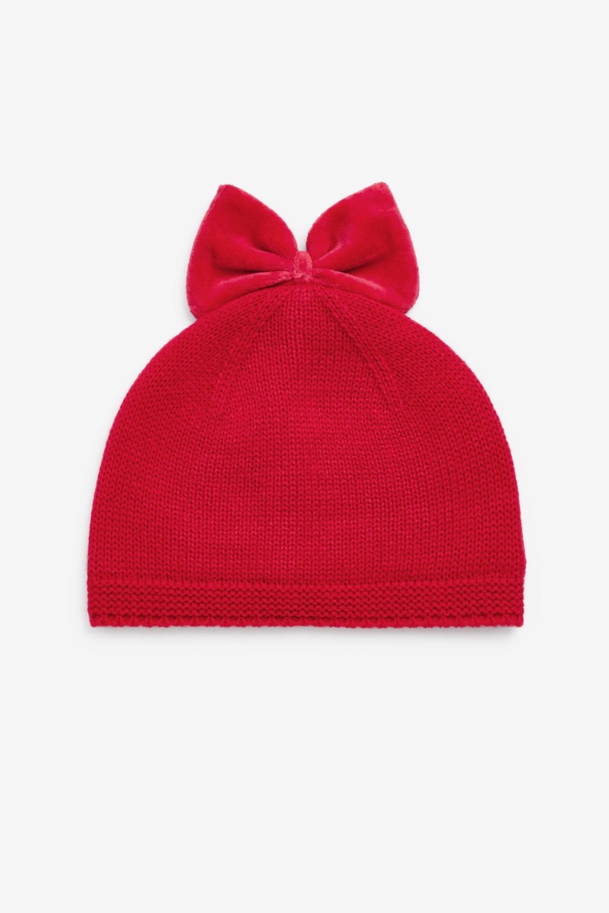 Next Baby Pamuklu Kırmızı Beanie Şapka