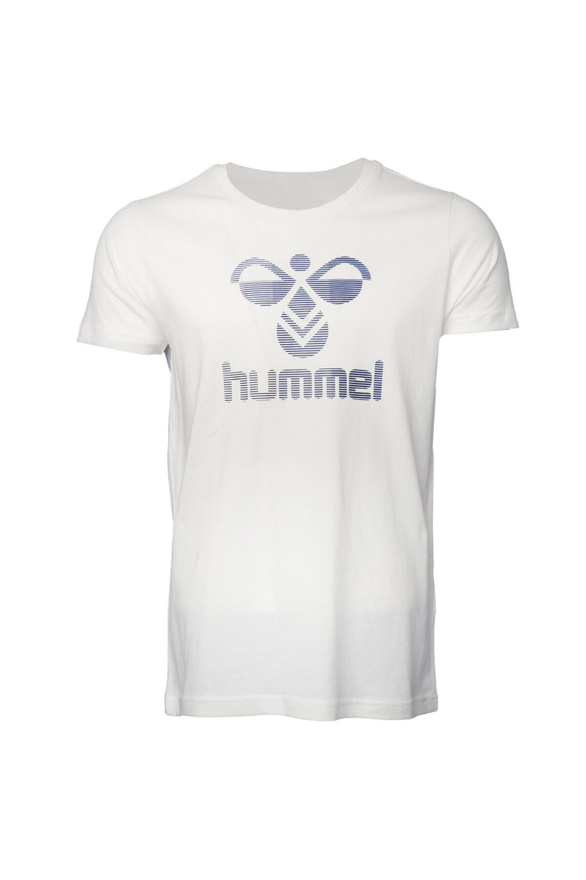 hummel 911548-9003 Hmltobby T-shırt S/s Erkek T-shirt Off Whıte