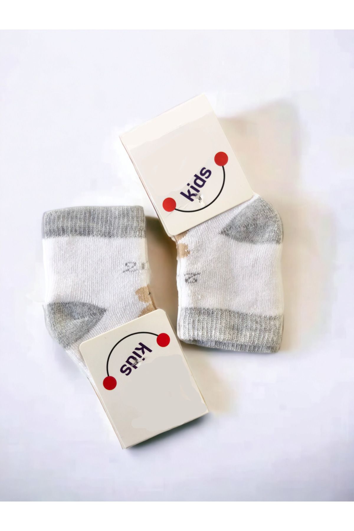 Bebe 2 Çift Çocuk Havlu Çorap Kalın Kışlık