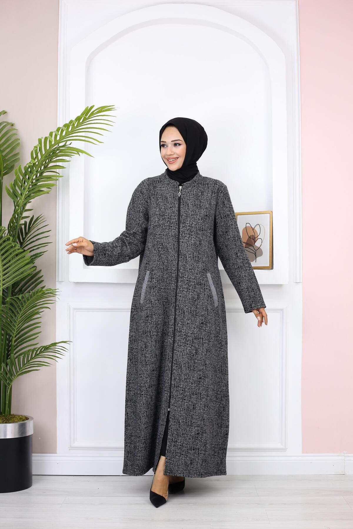Mayteks Fermuarlı Kışlık Kap