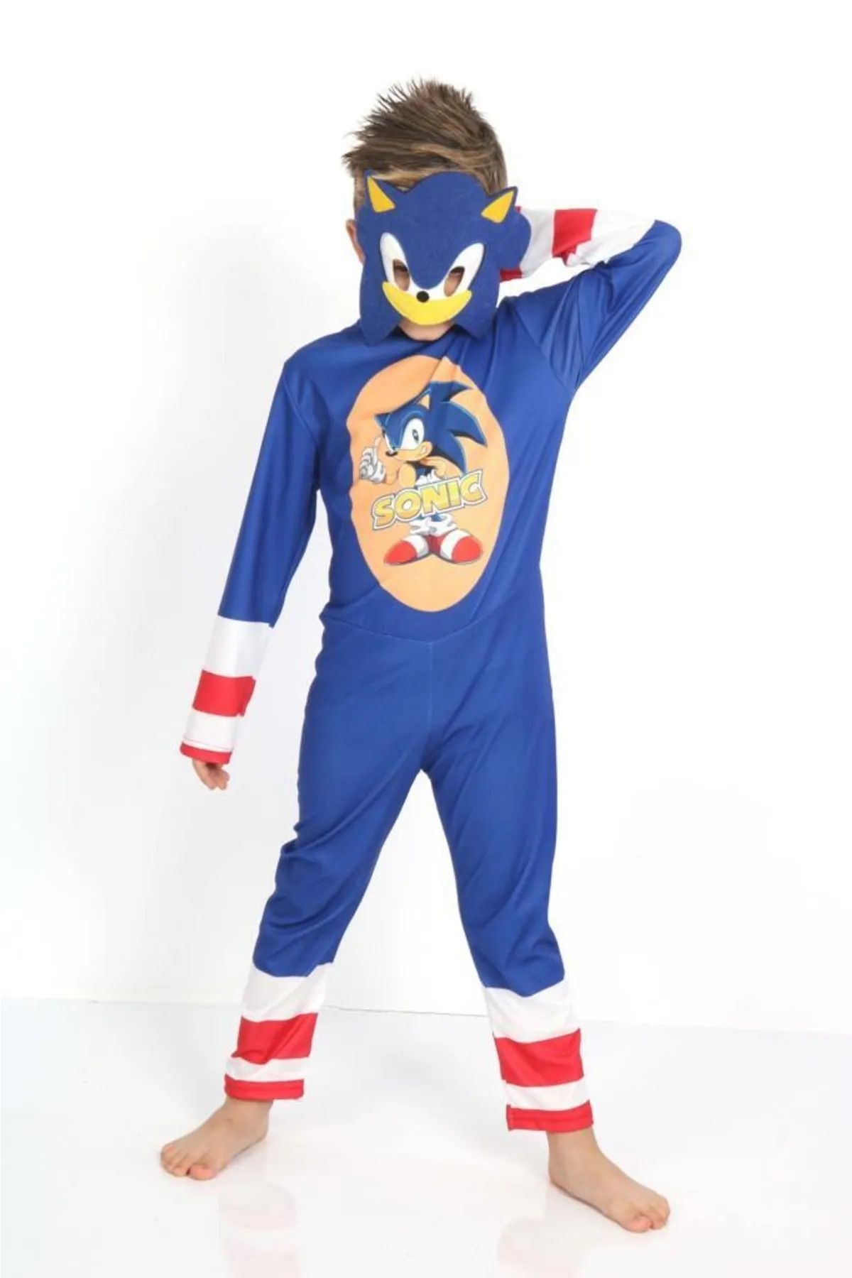 SEDİRLİ Sonic Kostüm Kirpi Sonıc Kostumu