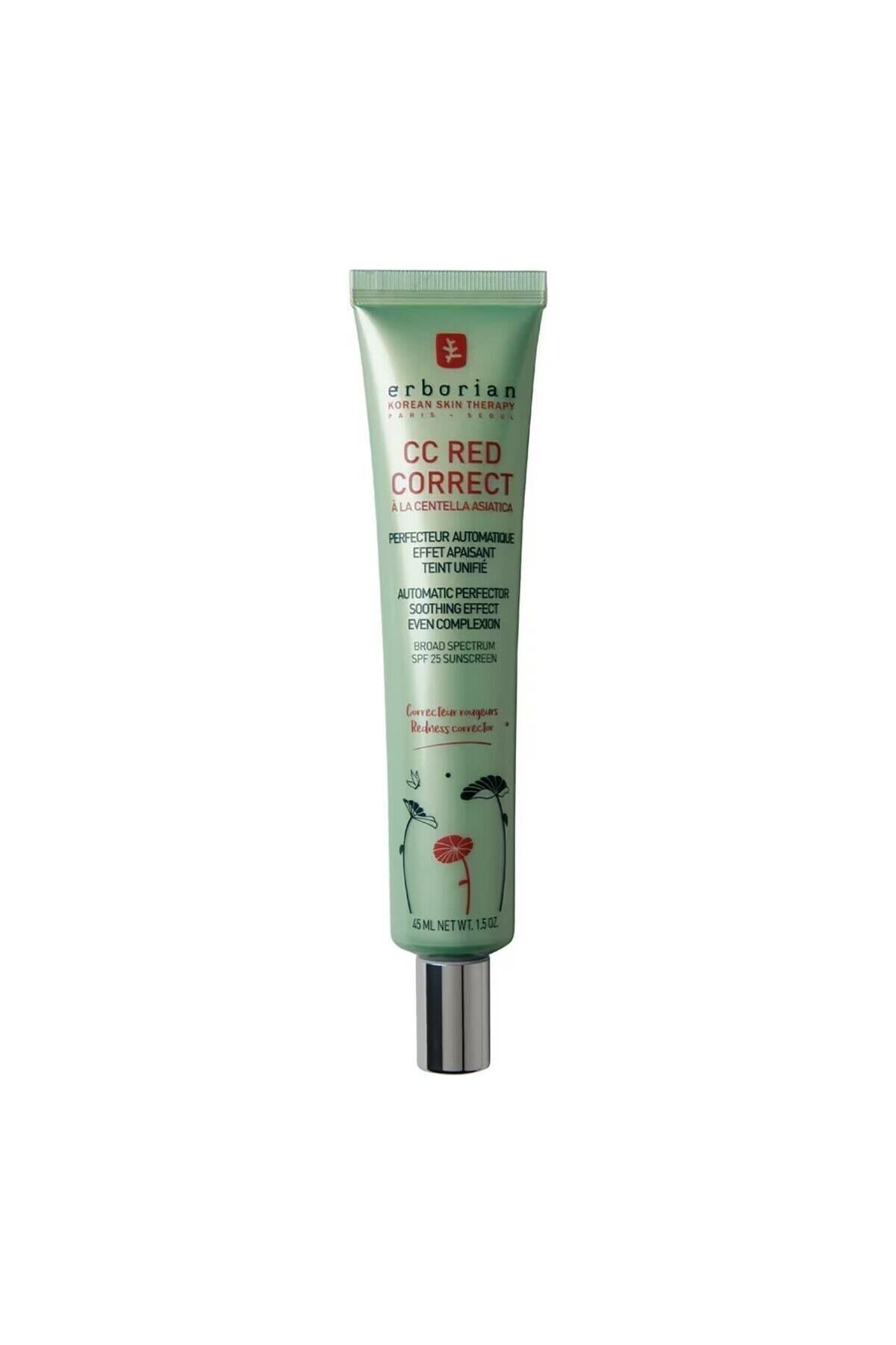 erborian VITAMIN E MOISTURIZING SOFTENING HIDE REDNESS CC CREAM 45ML Shooting848