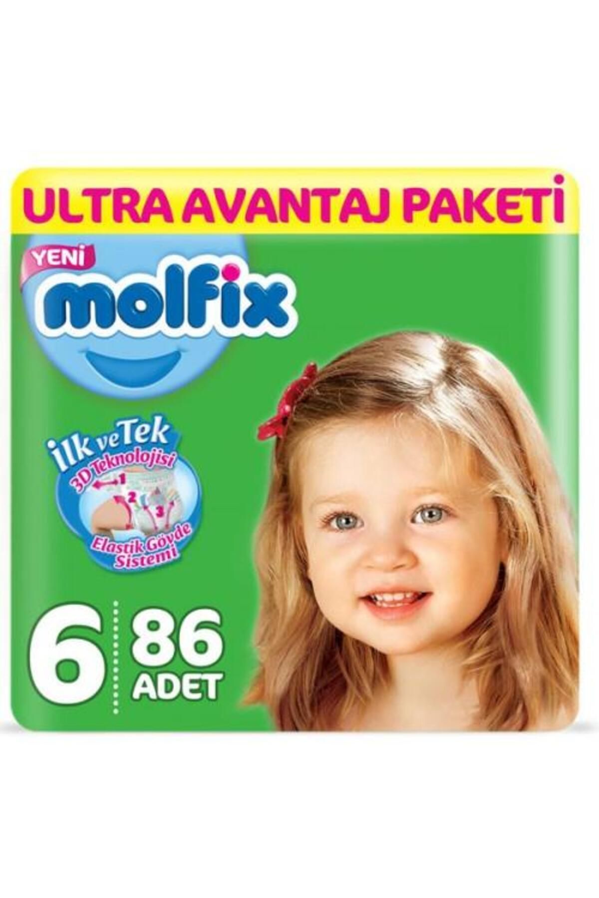 Molfix Ultra Avantaj Paketi X-large No:6 86lı