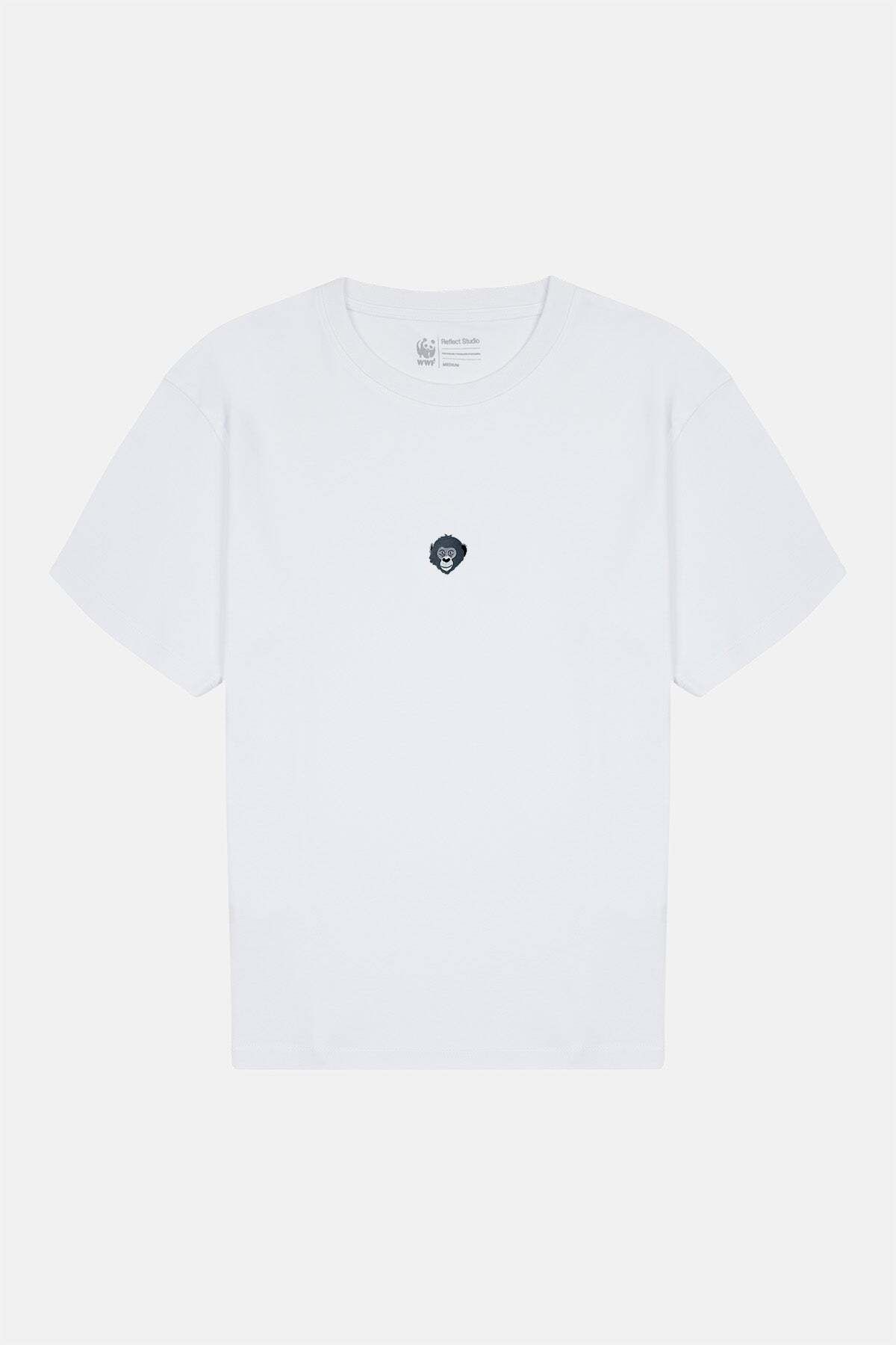 WWF Market Bonobo Soft T-Shirt - Beyaz