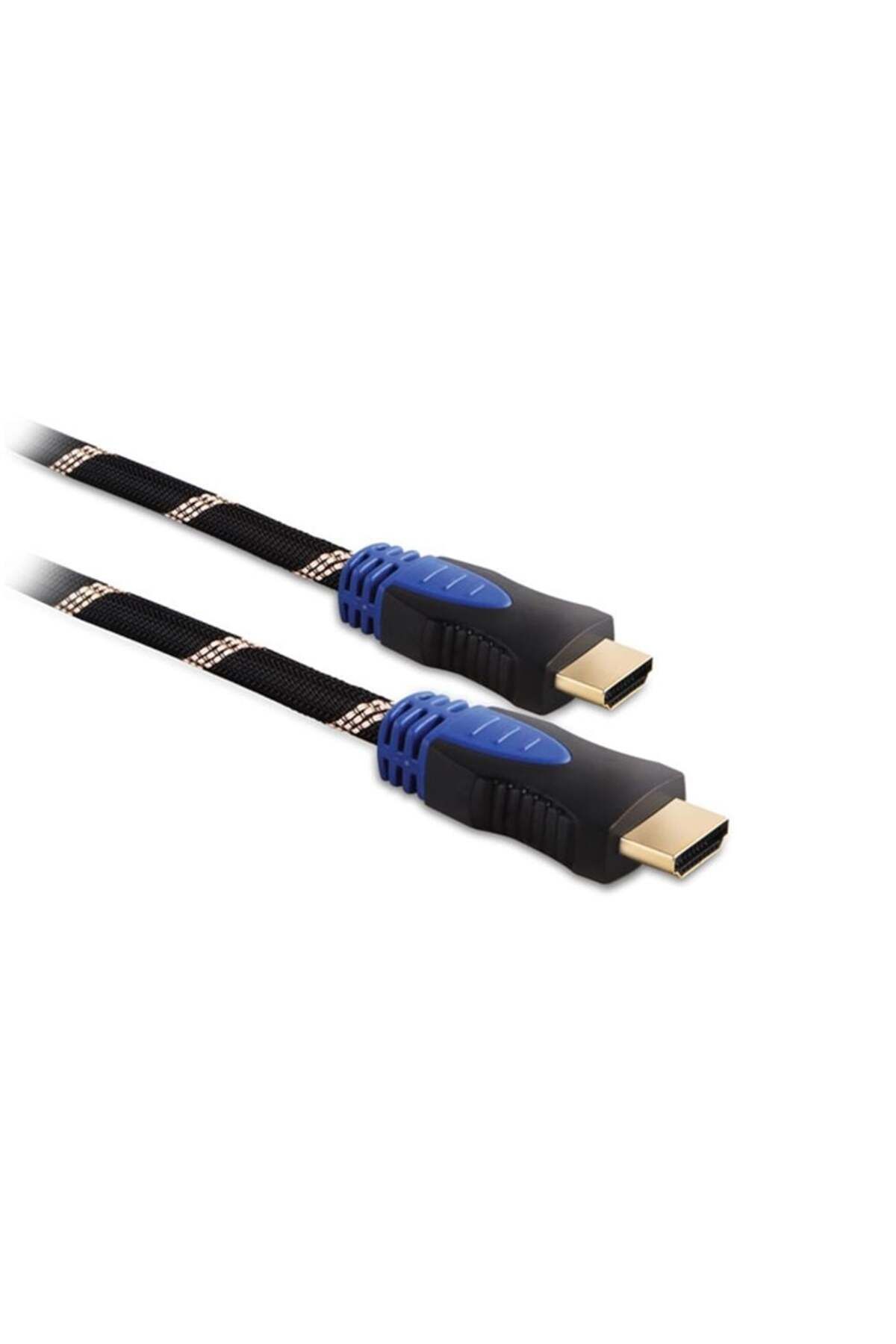 S-Link SLX-303 HDMI ERKEK DEN HDMI ERKEK KORUMALI KILIF 1.4 VER. 3D KABLO 5M- (GOLD)