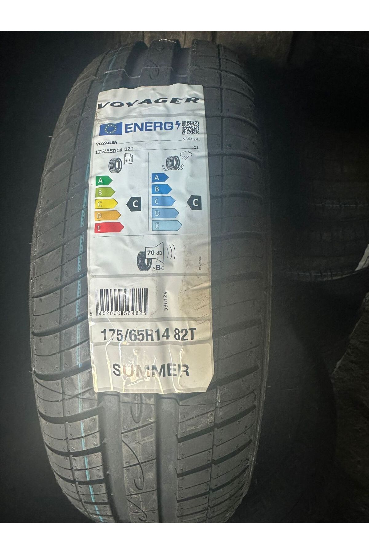 Voyager 175/65R14 82T VOYEGER SUMMER (MADE IN TURKEY) YAZ LASTIGI