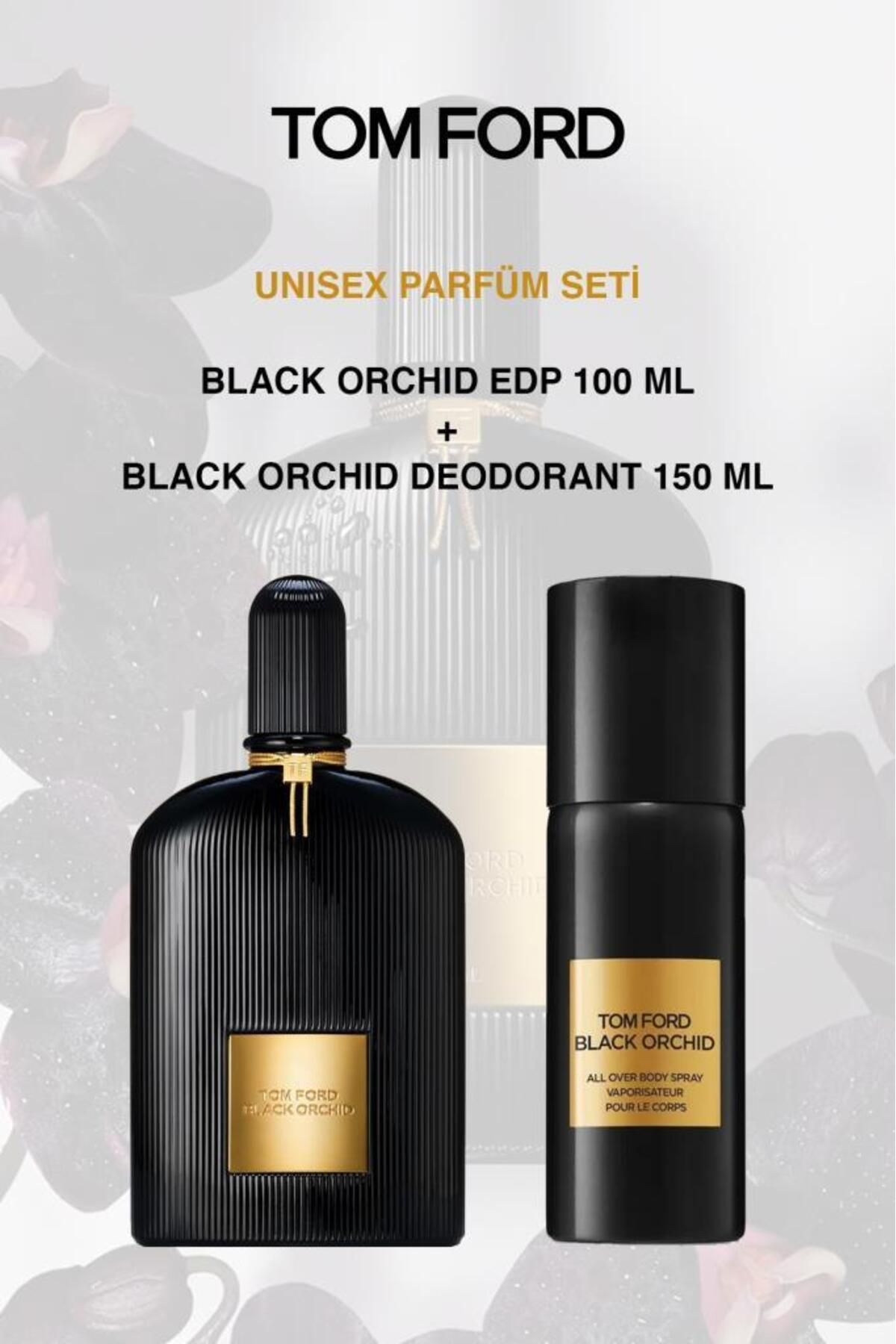Tom Ford Black Orchid Cezbedici Baştan Çıkarıcı Parfüm Deodorant Seti 100+150 ml Edp
