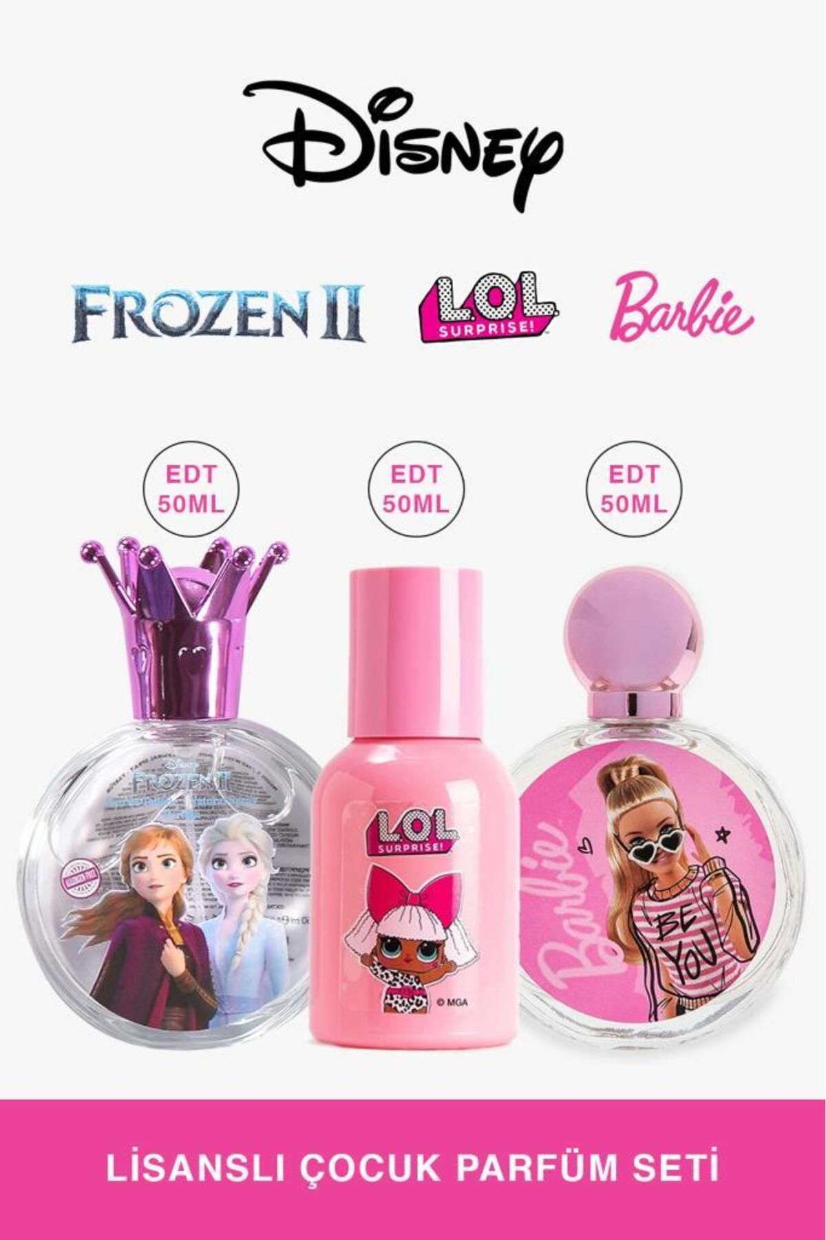 Barbie Be You-disney Frozen-lol Kız Çocuk Parfüm Seti