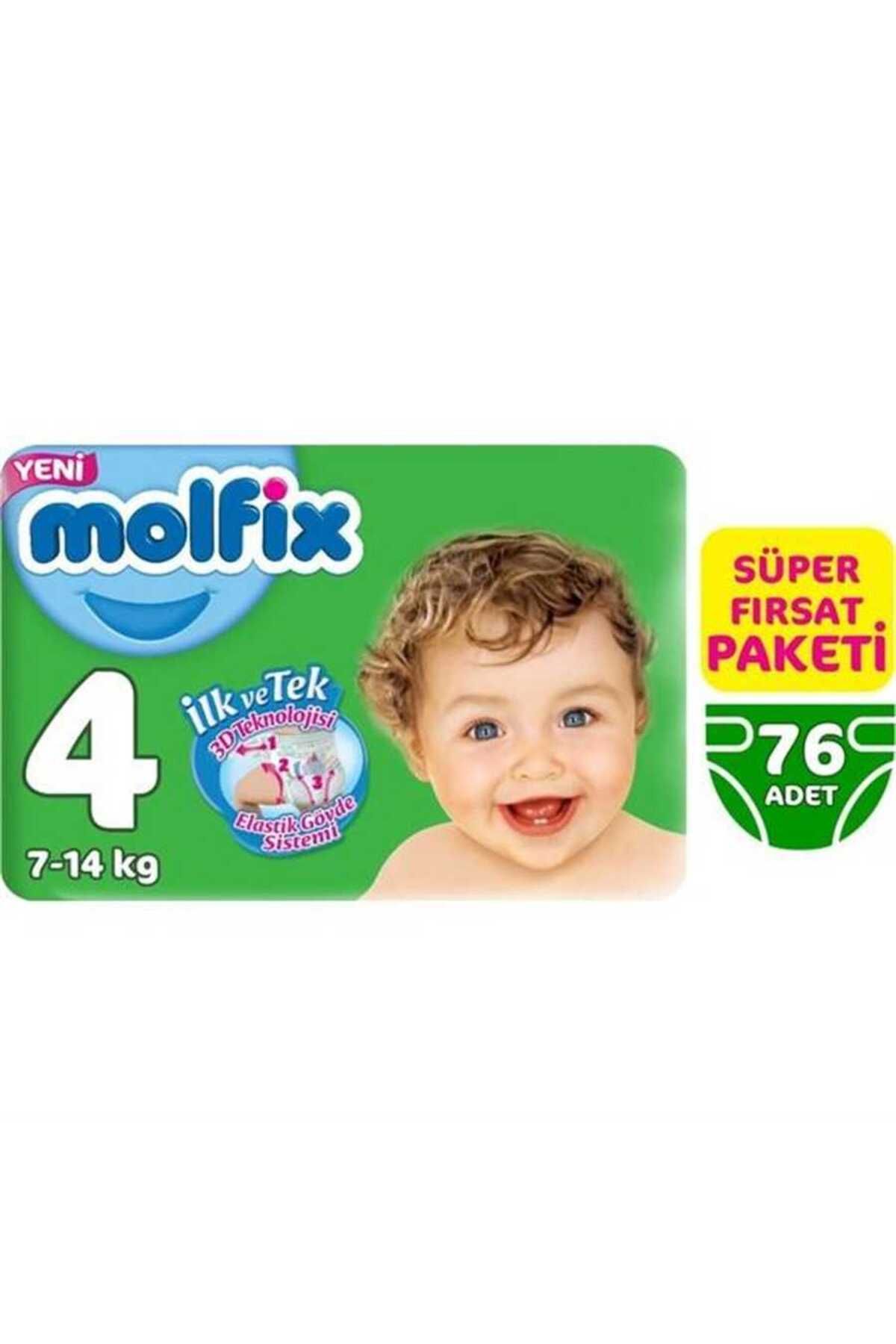 Molfix Süper Fırsat Paketi Maxi 76lı