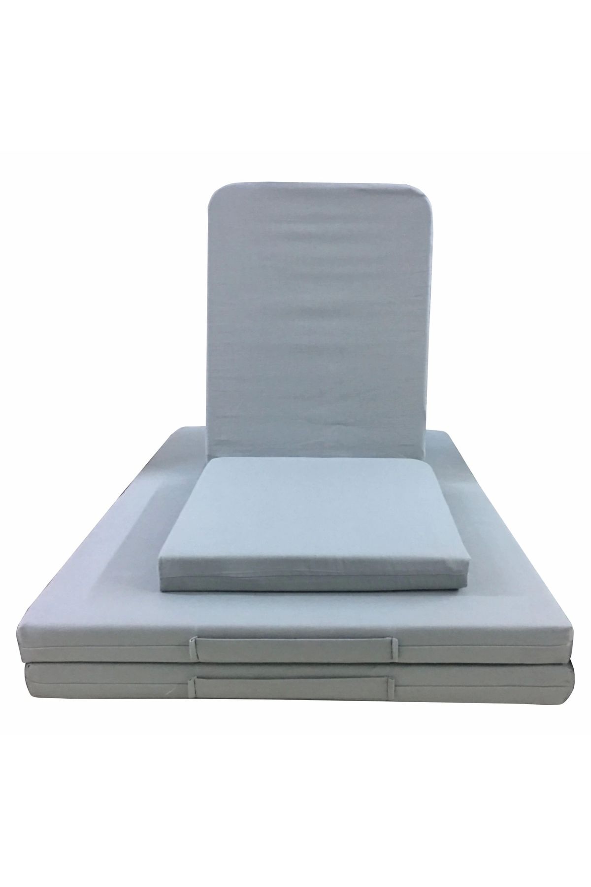 SIFIR312 Katlanır Meditasyon Yatağı Meditasyon Sandalyesi Ikili Set