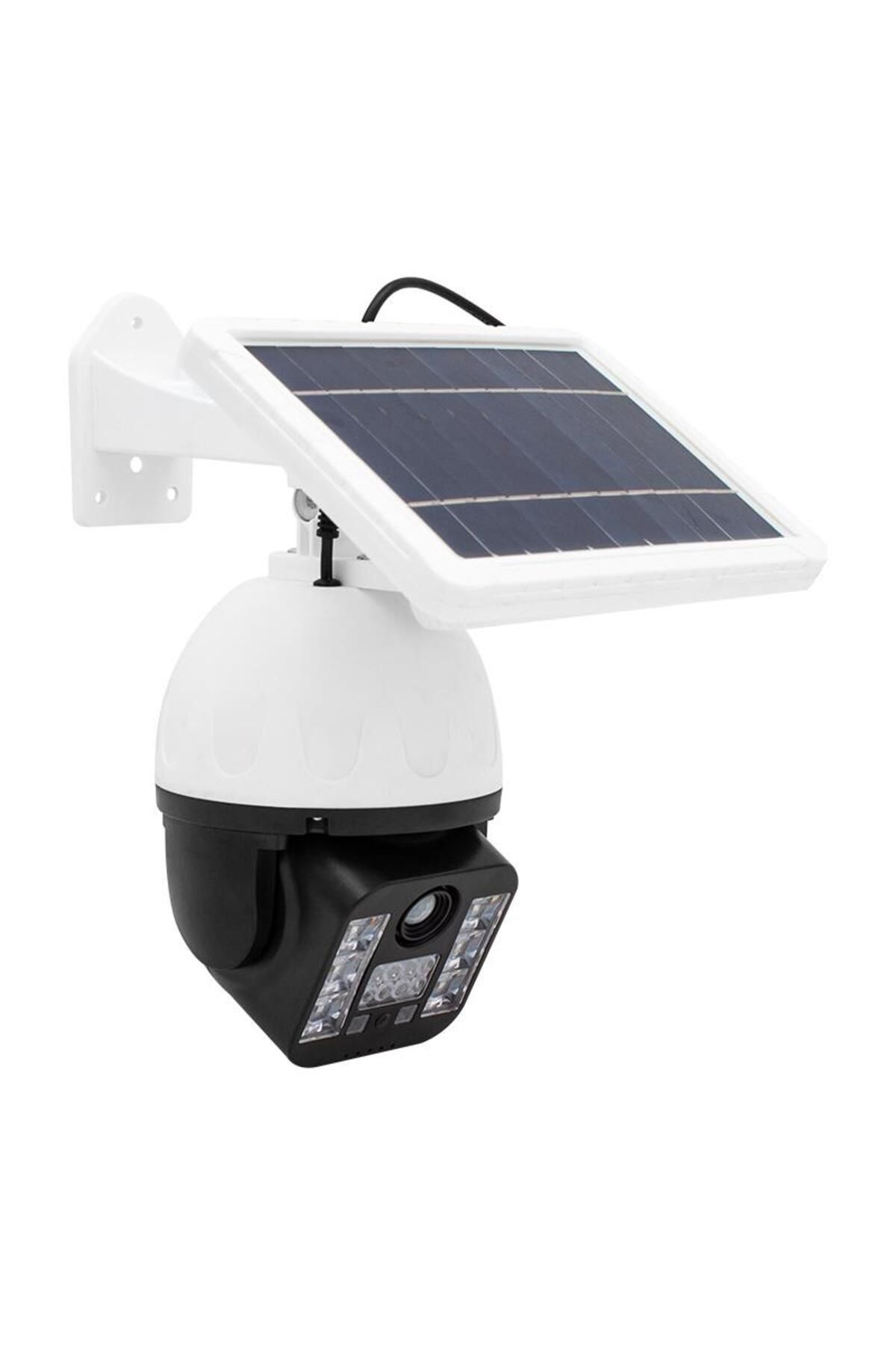 Powermaster T-30 Solar Panelli Hareket Sensörlü Ledli Maket Kamera
