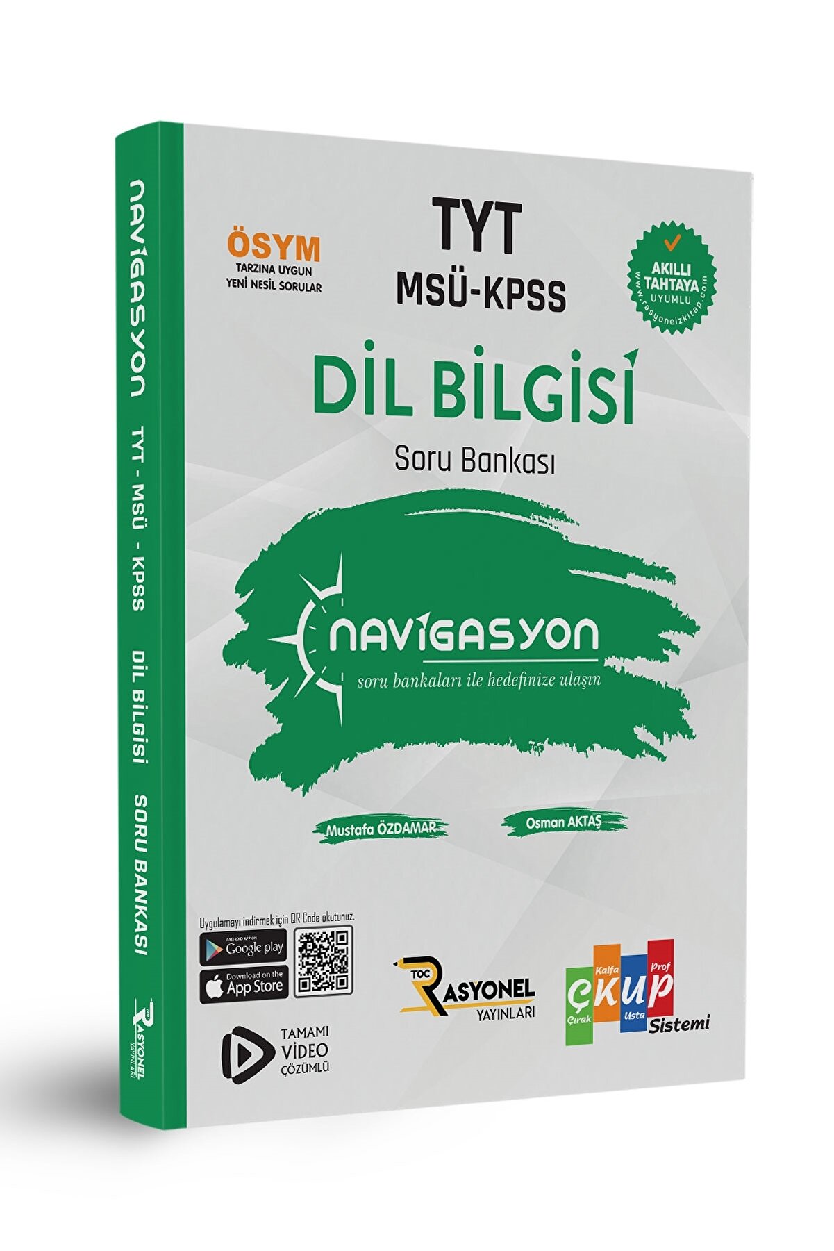 Rasyonel Yayınları Tyt-msü-kpss Dil Bilgisi Yeni Nesil Soru Bankası (yazarlarından Video Çözümlü)